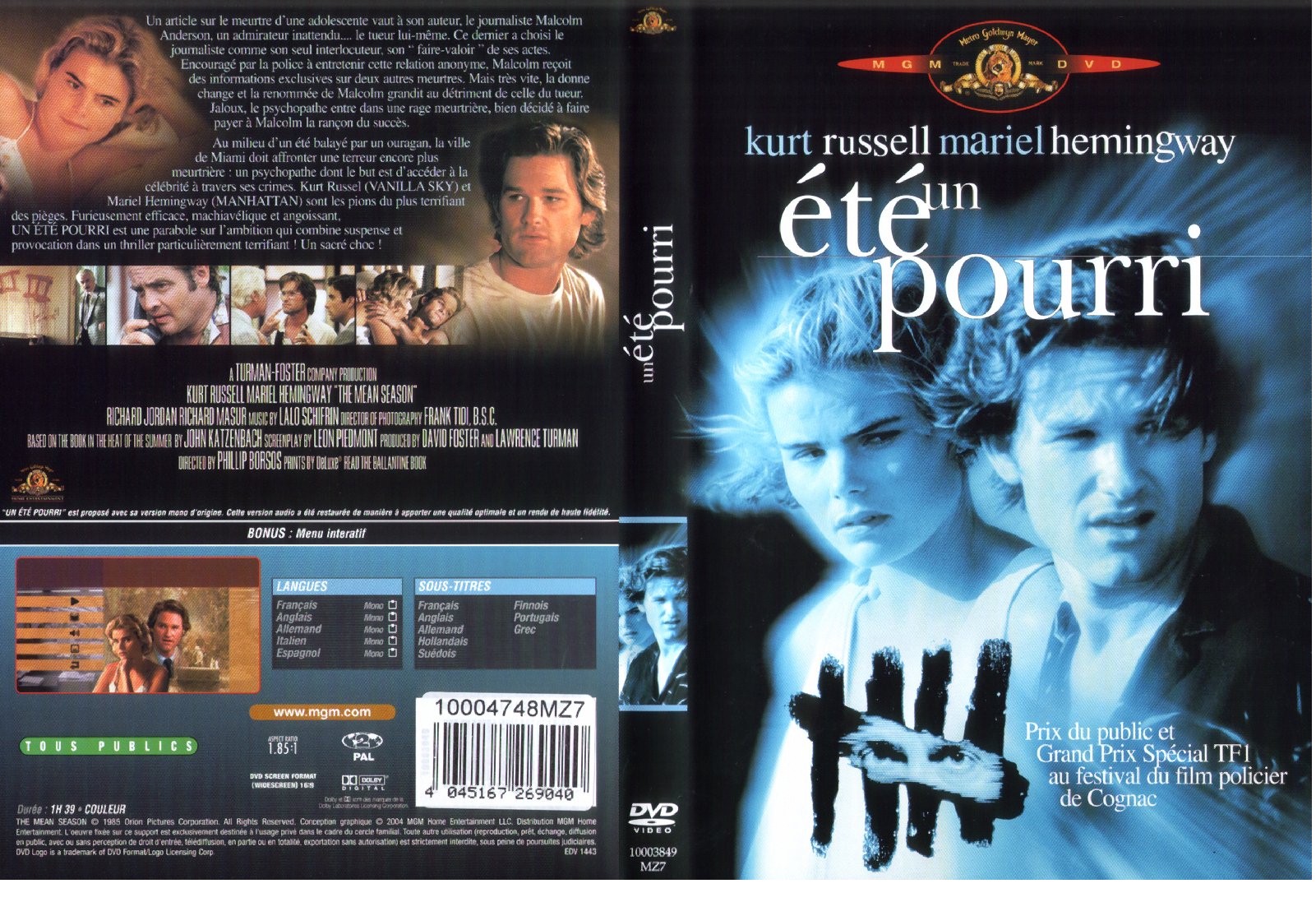 Jaquette DVD Un t pourri