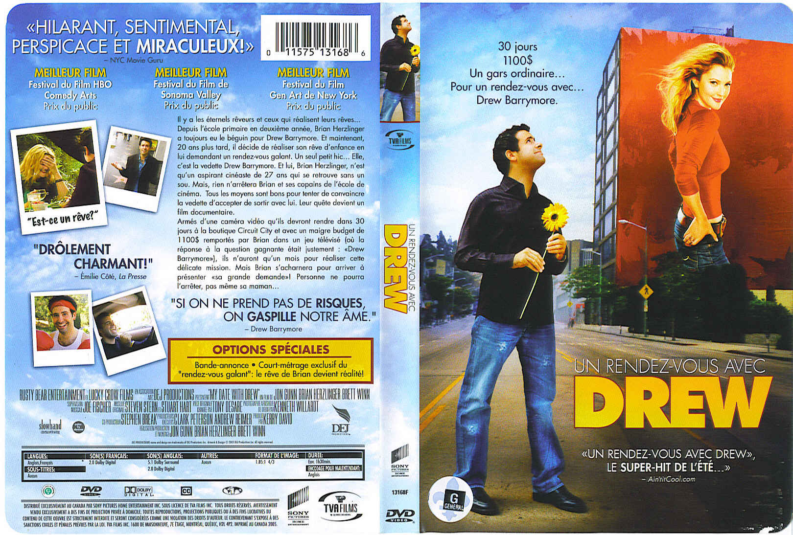 Jaquette DVD Un rendez-vous avec Drew