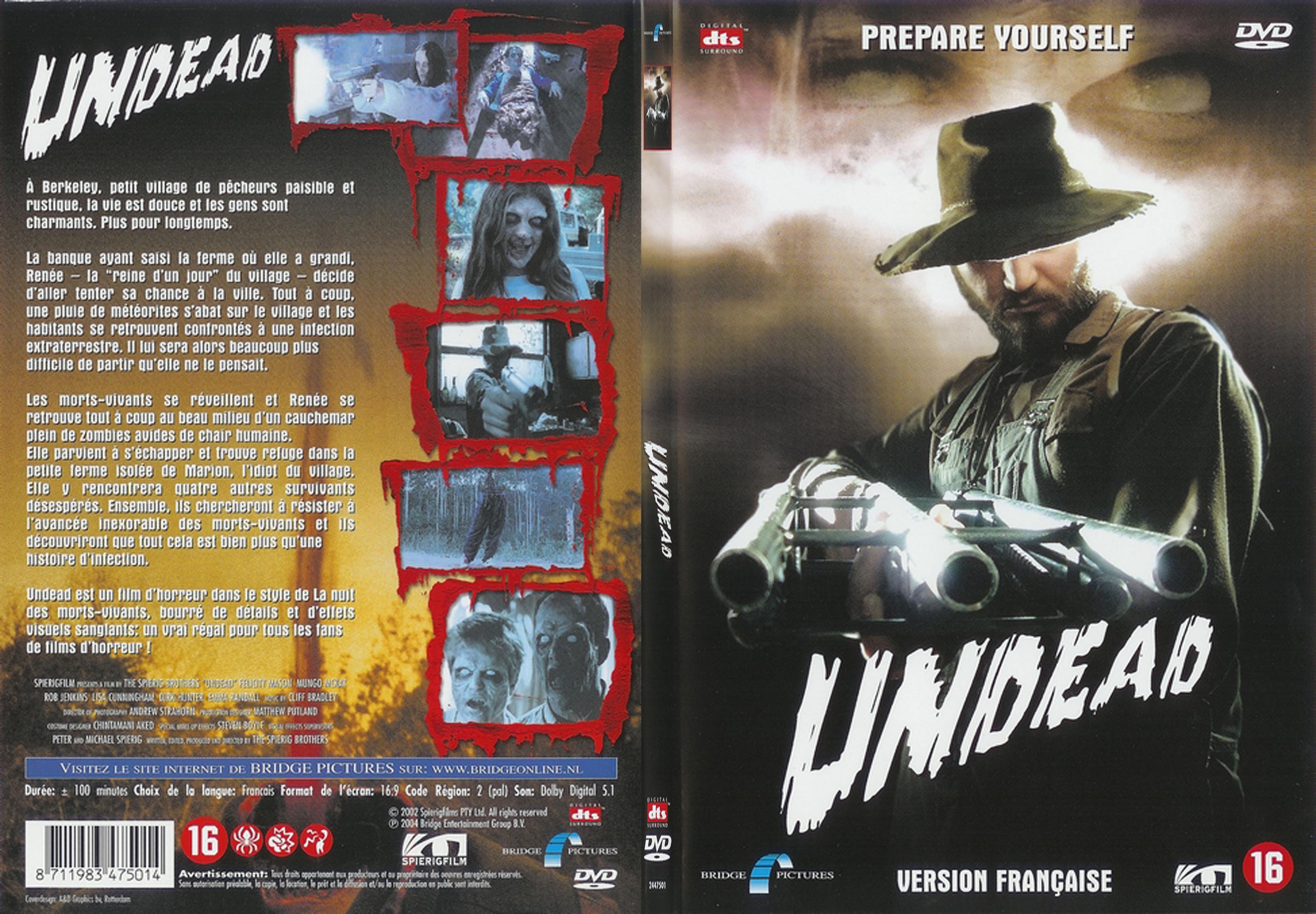 Jaquette DVD Undead - SLIM