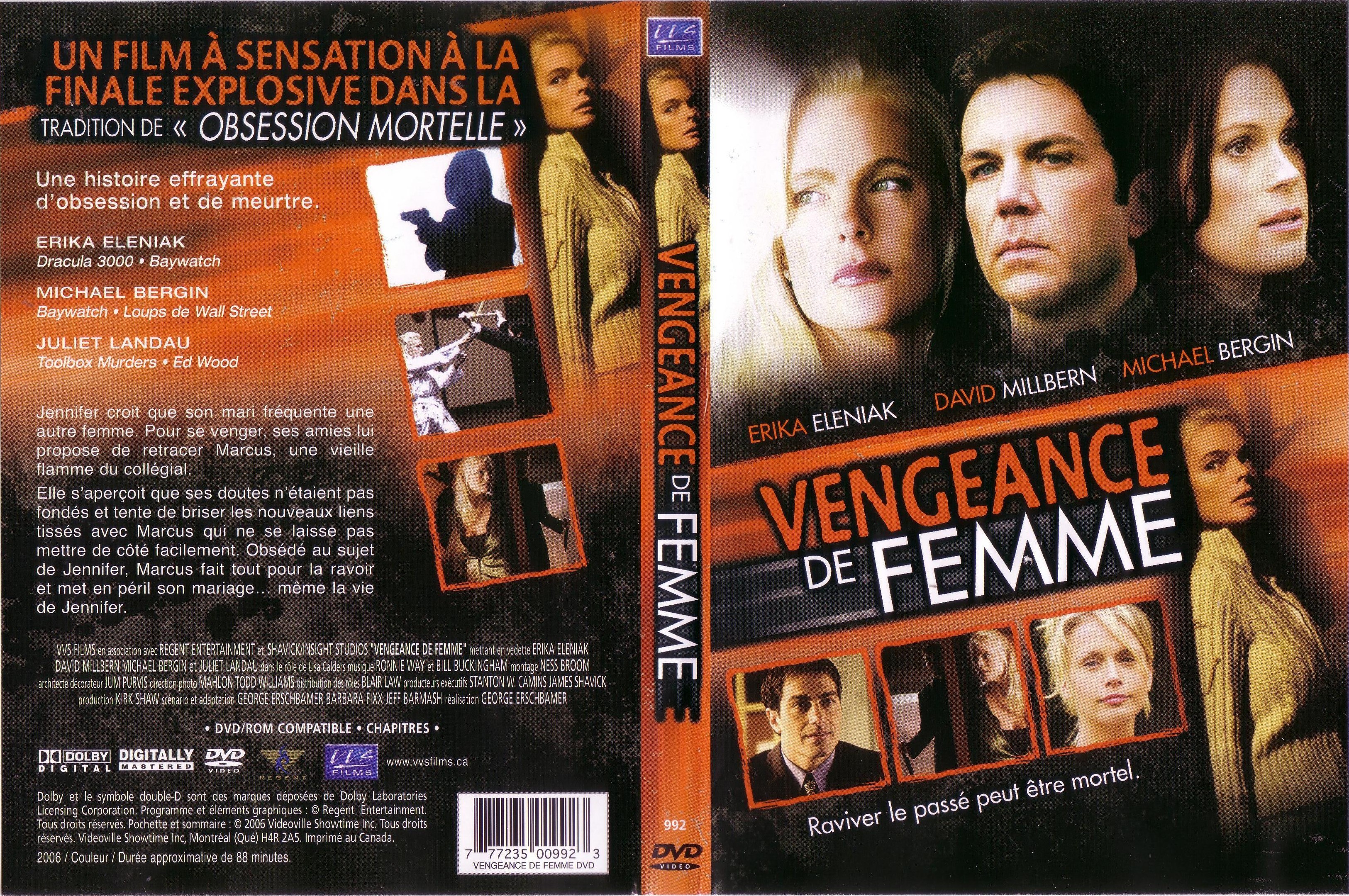 Jaquette DVD Vengeance de femme