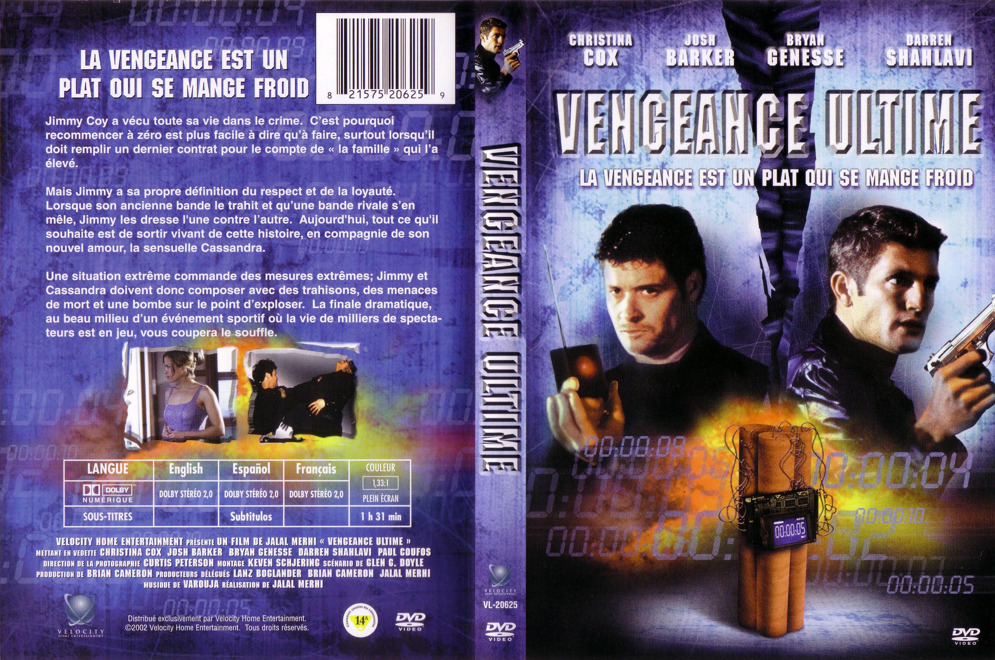 Jaquette DVD Vengeance ultime