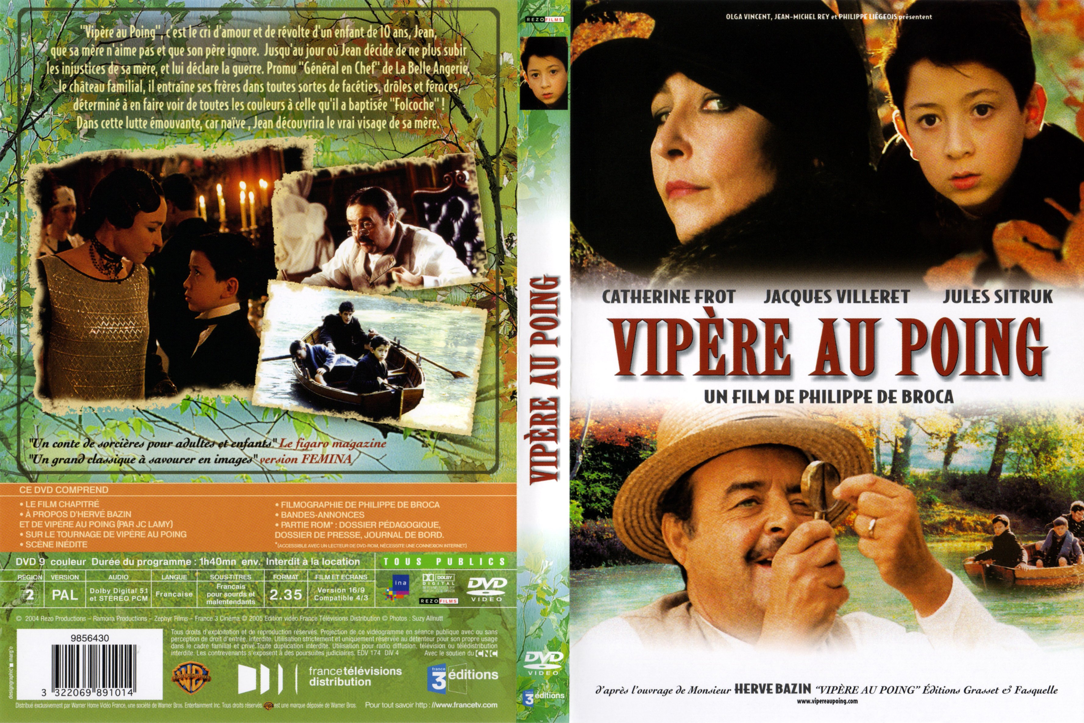 Jaquette DVD Vipre au poing