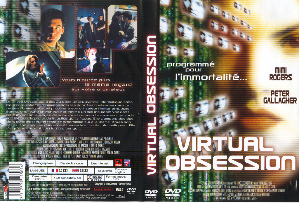 Jaquette DVD Virtual obsession
