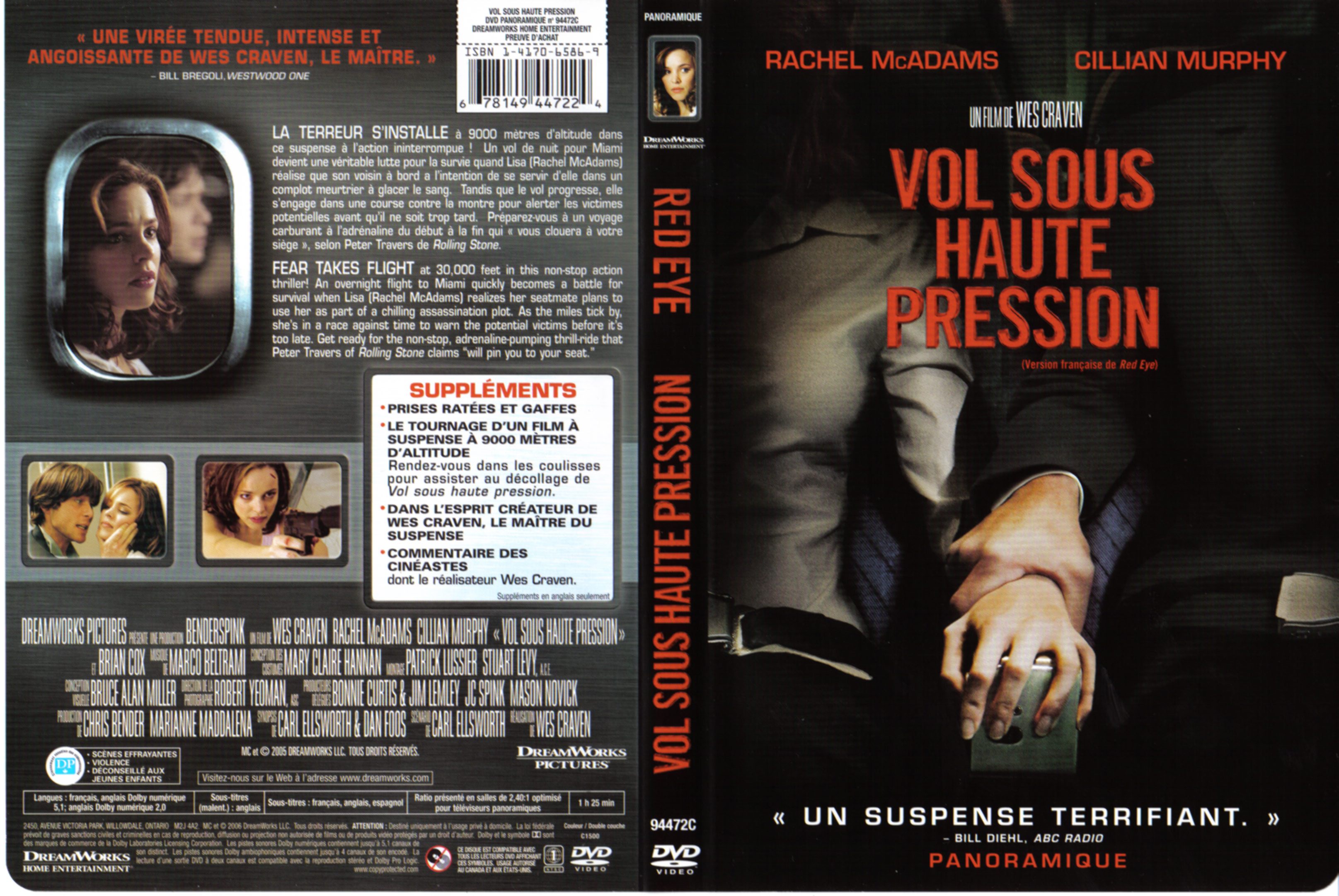 Jaquette DVD Vol sous haute pression