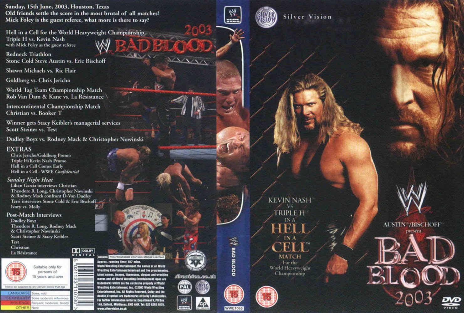 Jaquette DVD WWE Bad Blood 2003