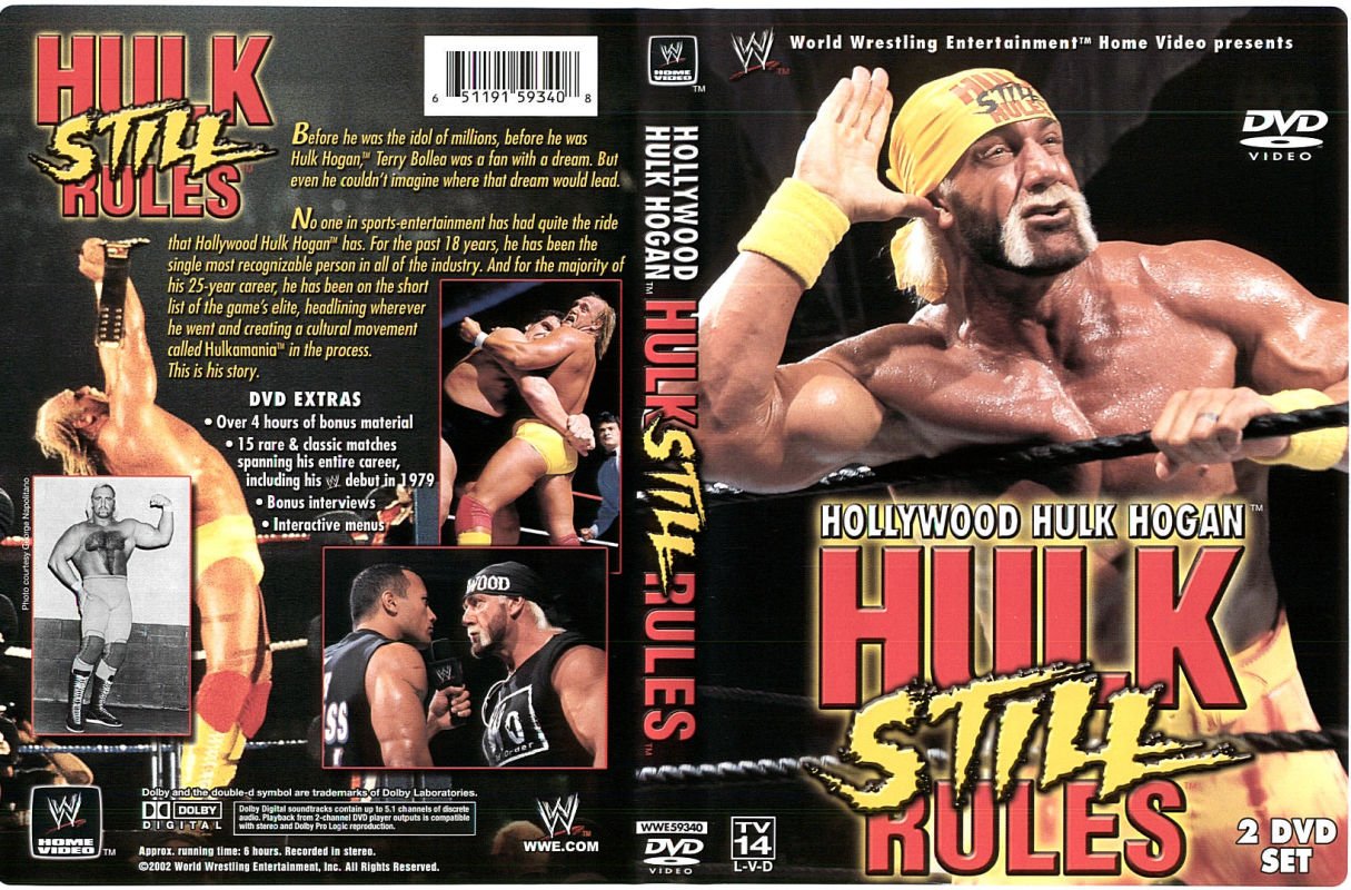Jaquette DVD WWE Hulk Still Rules