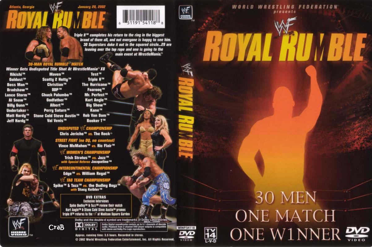 Jaquette DVD WWE Royal Rumble 2002
