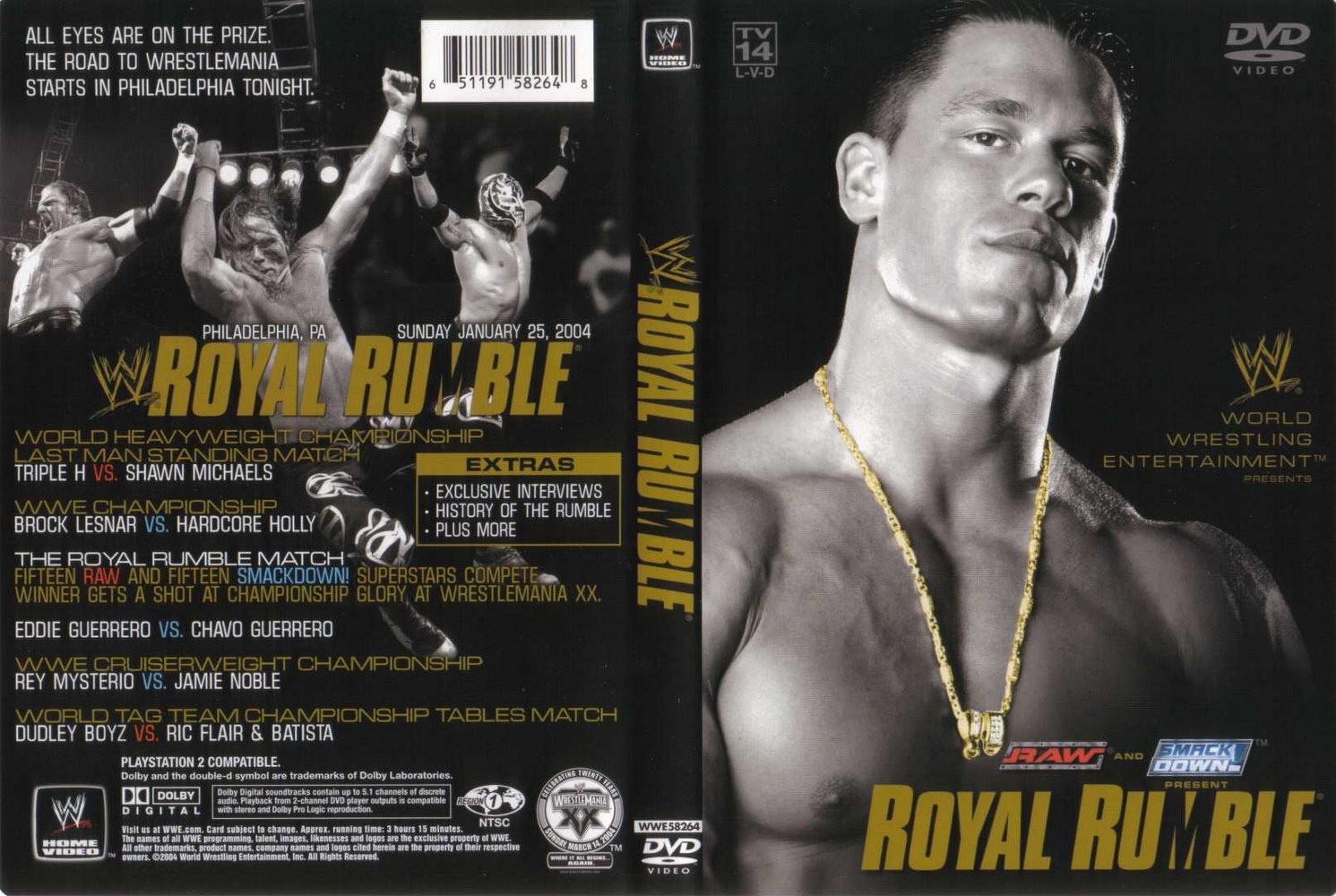 Jaquette DVD WWE Royal Rumble 2004
