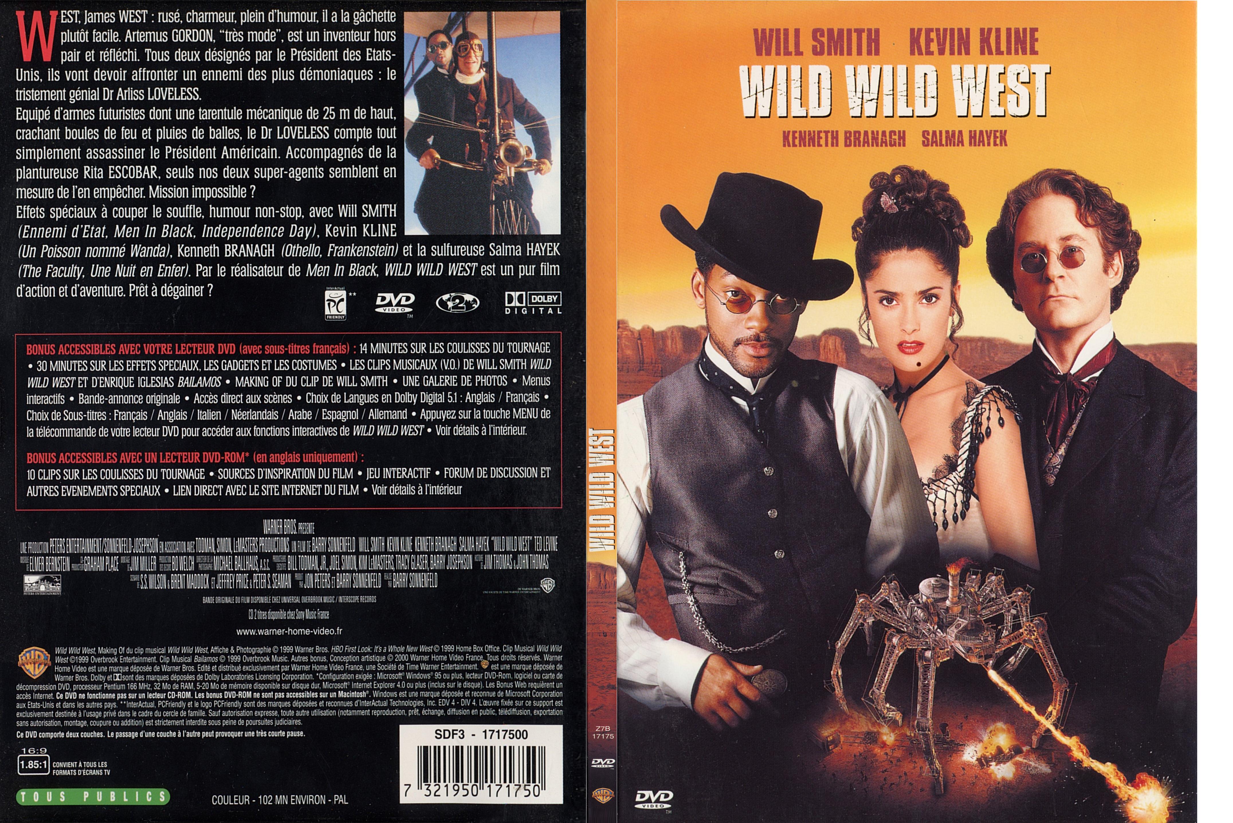 Jaquette DVD Wild Wild West - SLIM