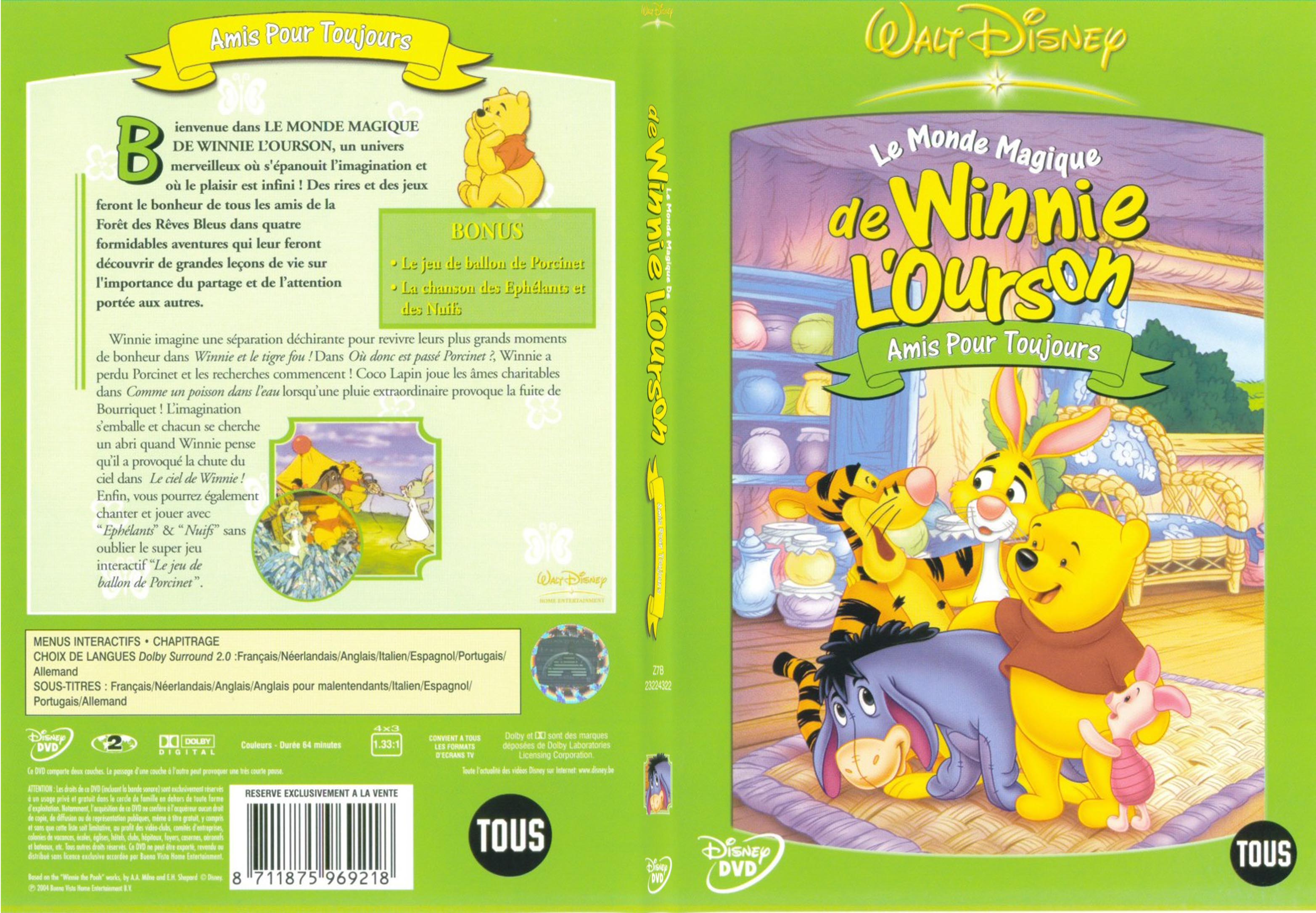 Jaquette DVD Winnie l