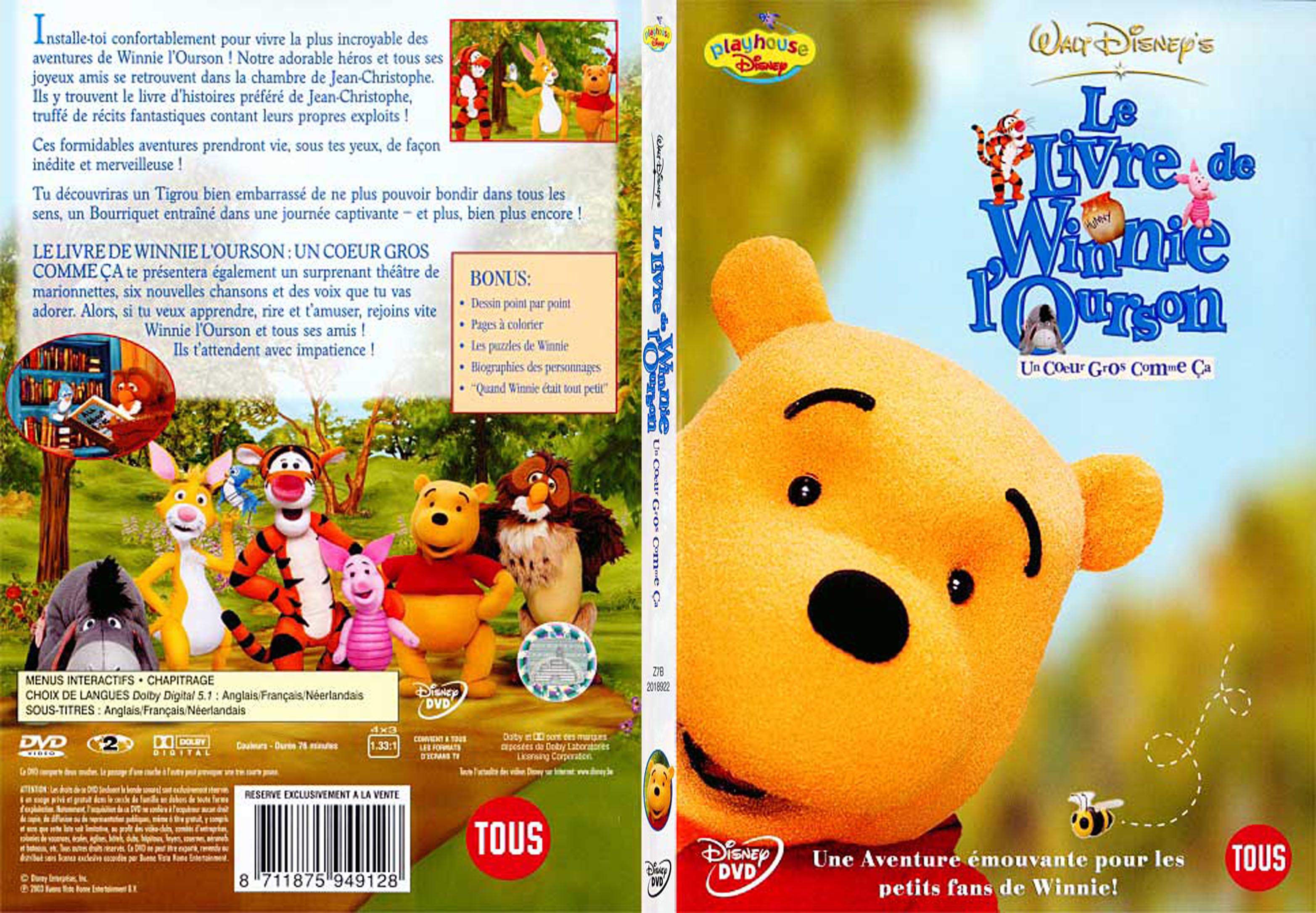 Jaquette DVD Winnie l