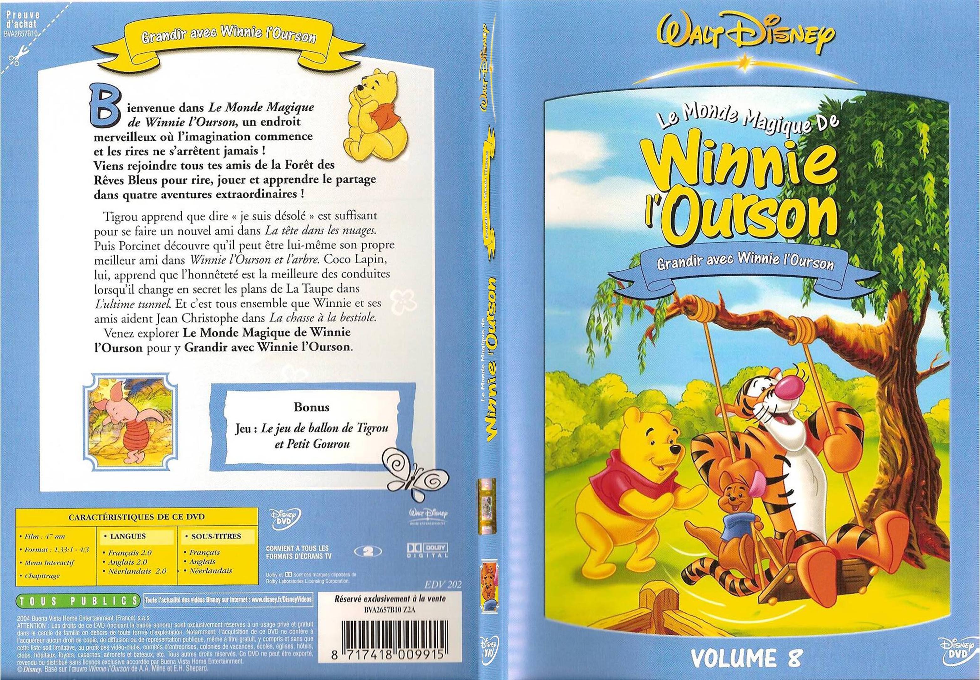 Jaquette DVD Winnie l