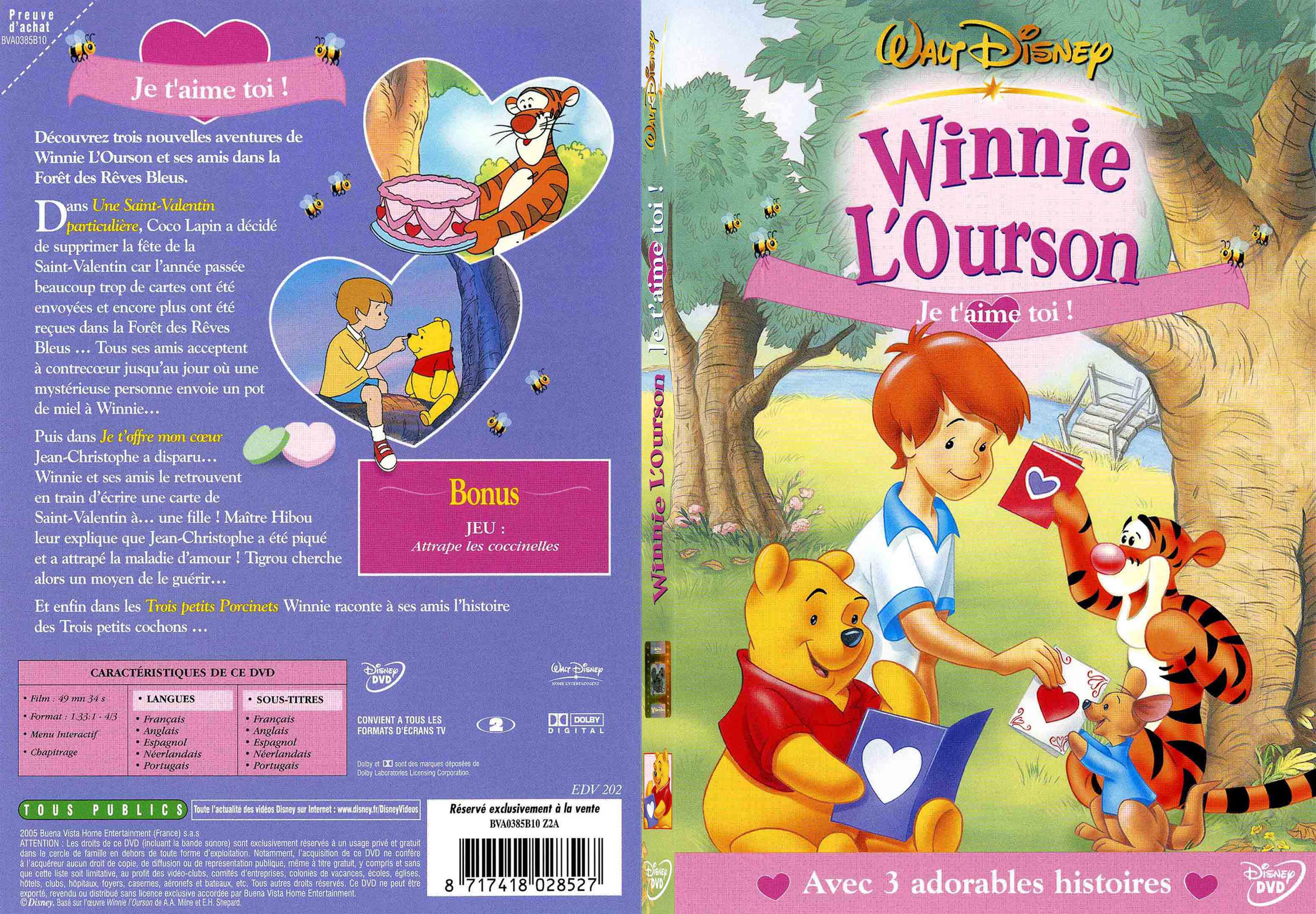 Jaquette DVD Winnie l