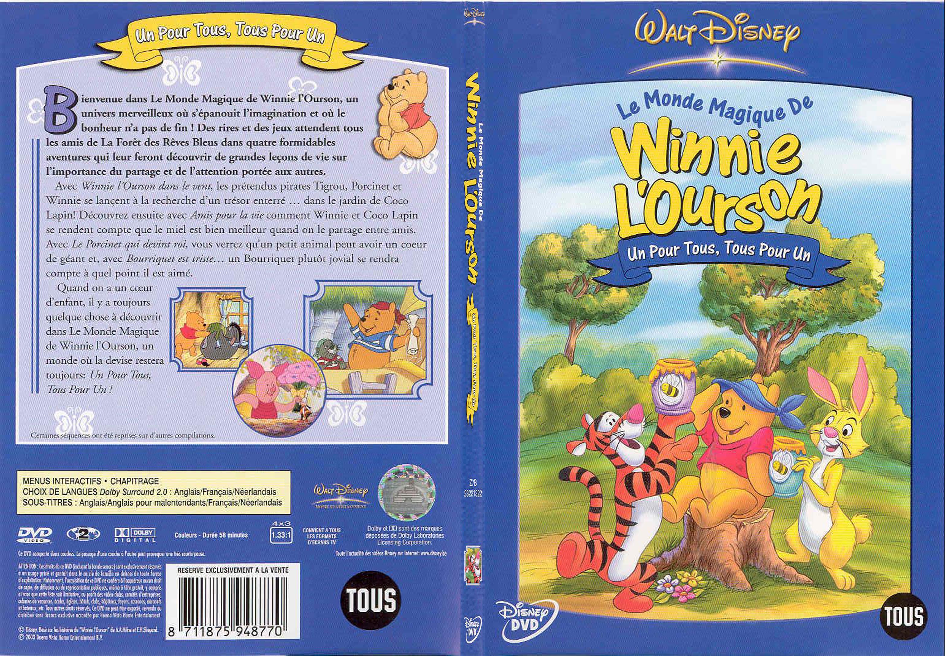 Jaquette DVD Winnie l