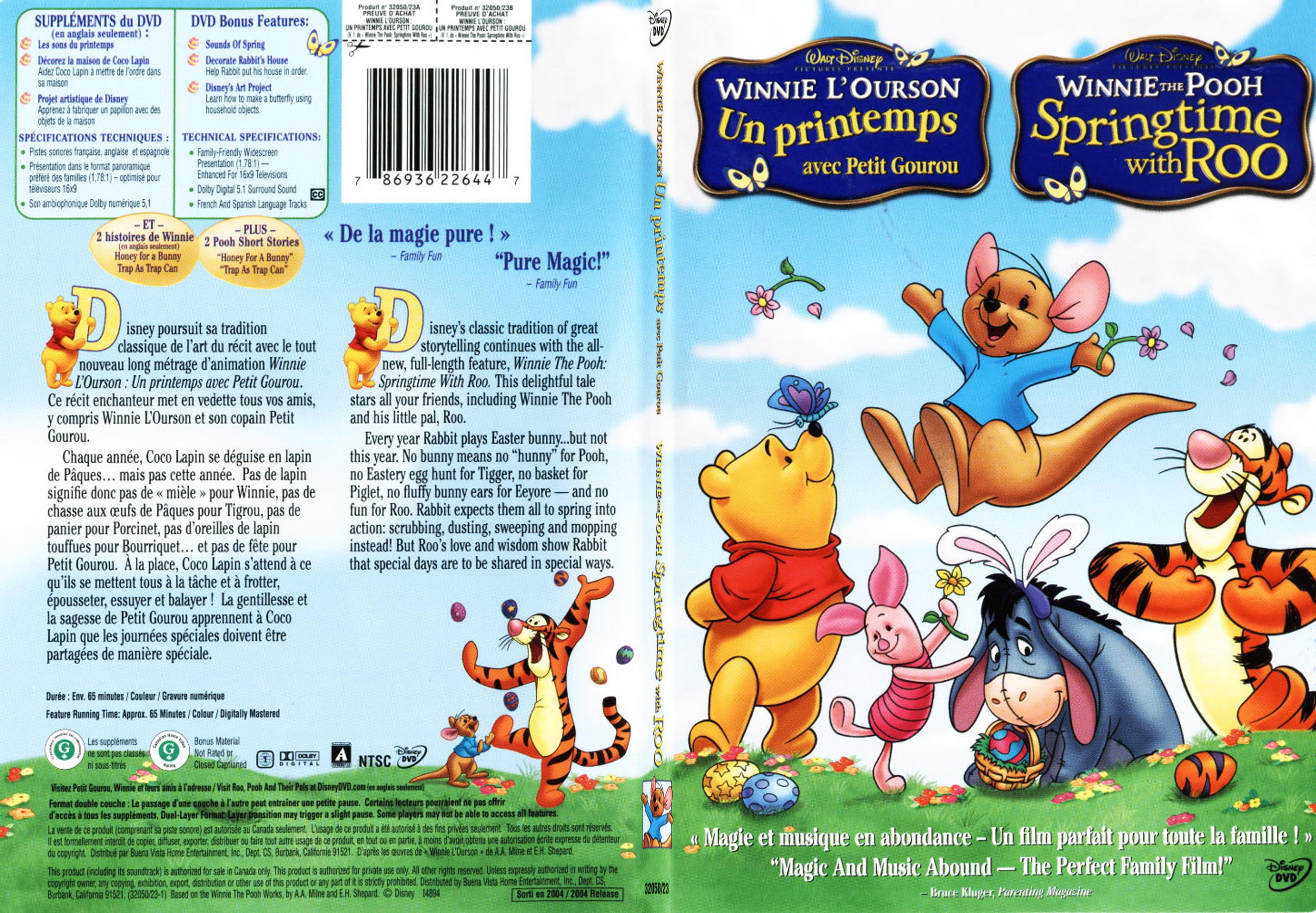 Jaquette DVD Winnie l