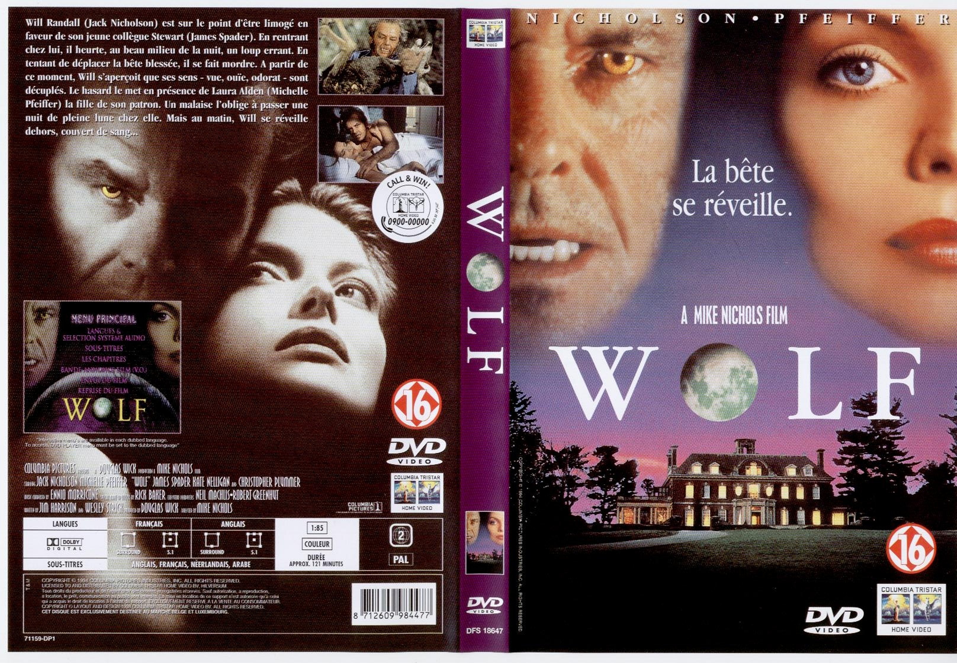 Jaquette DVD Wolf