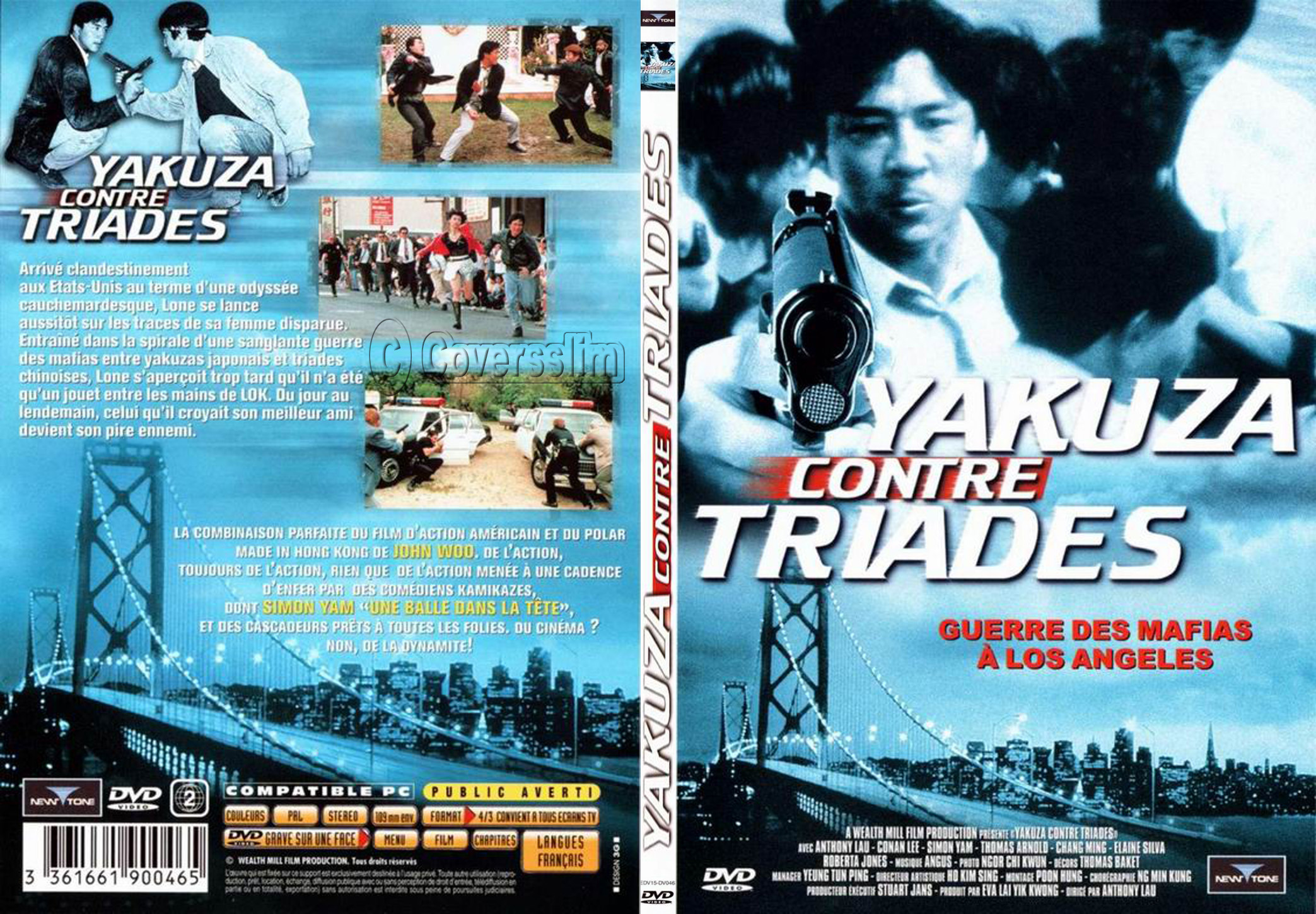 Jaquette DVD Yakuza contre triades - SLIM