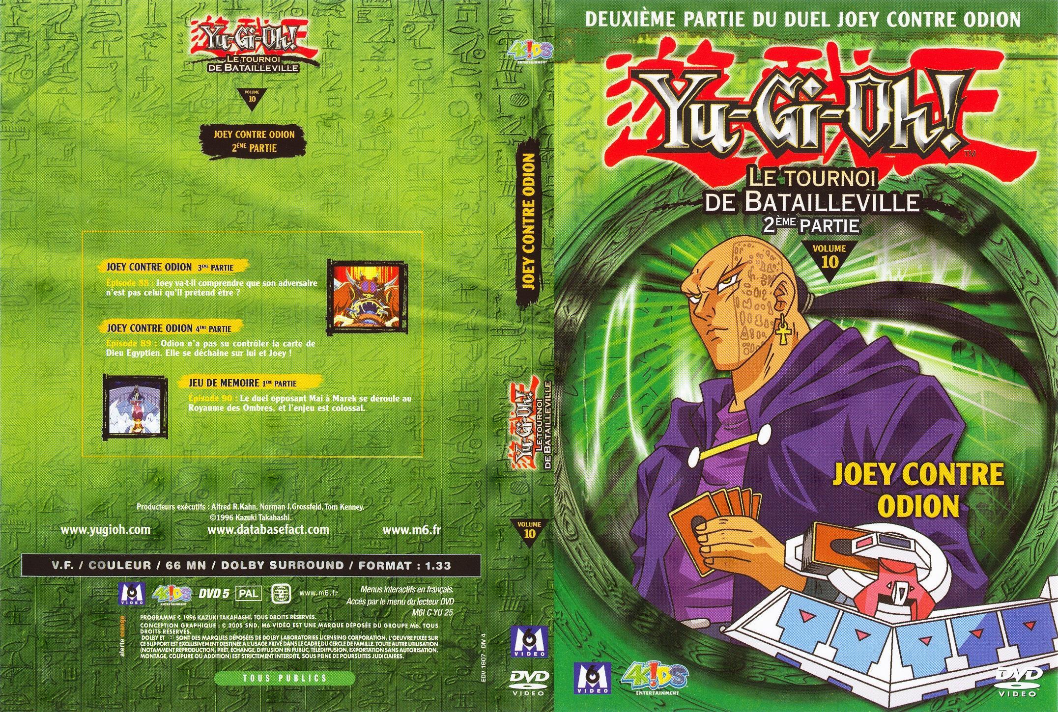 Jaquette DVD Yu-gi-oh! saison 2 vol 10