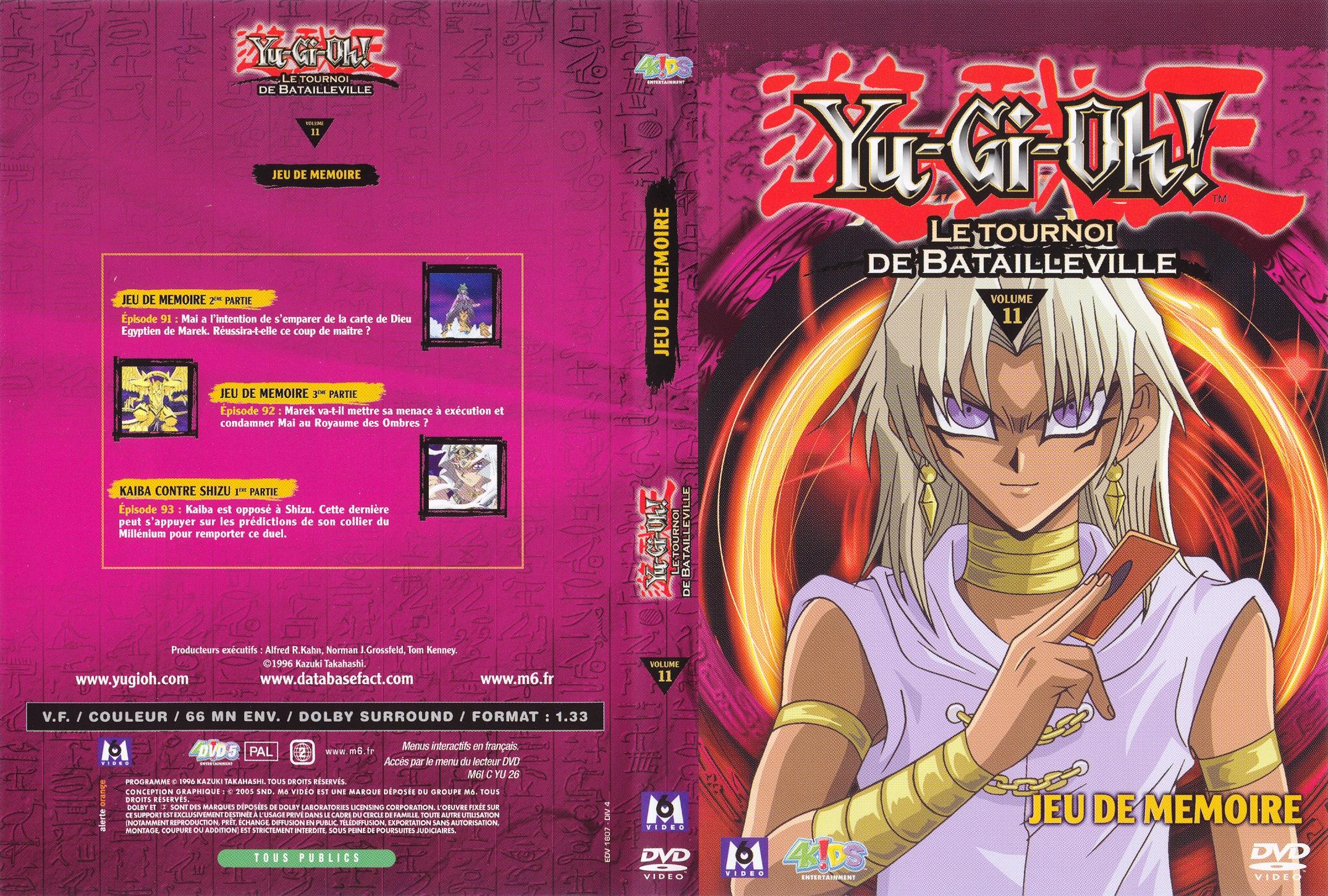 Jaquette DVD Yu-gi-oh! saison 2 vol 11