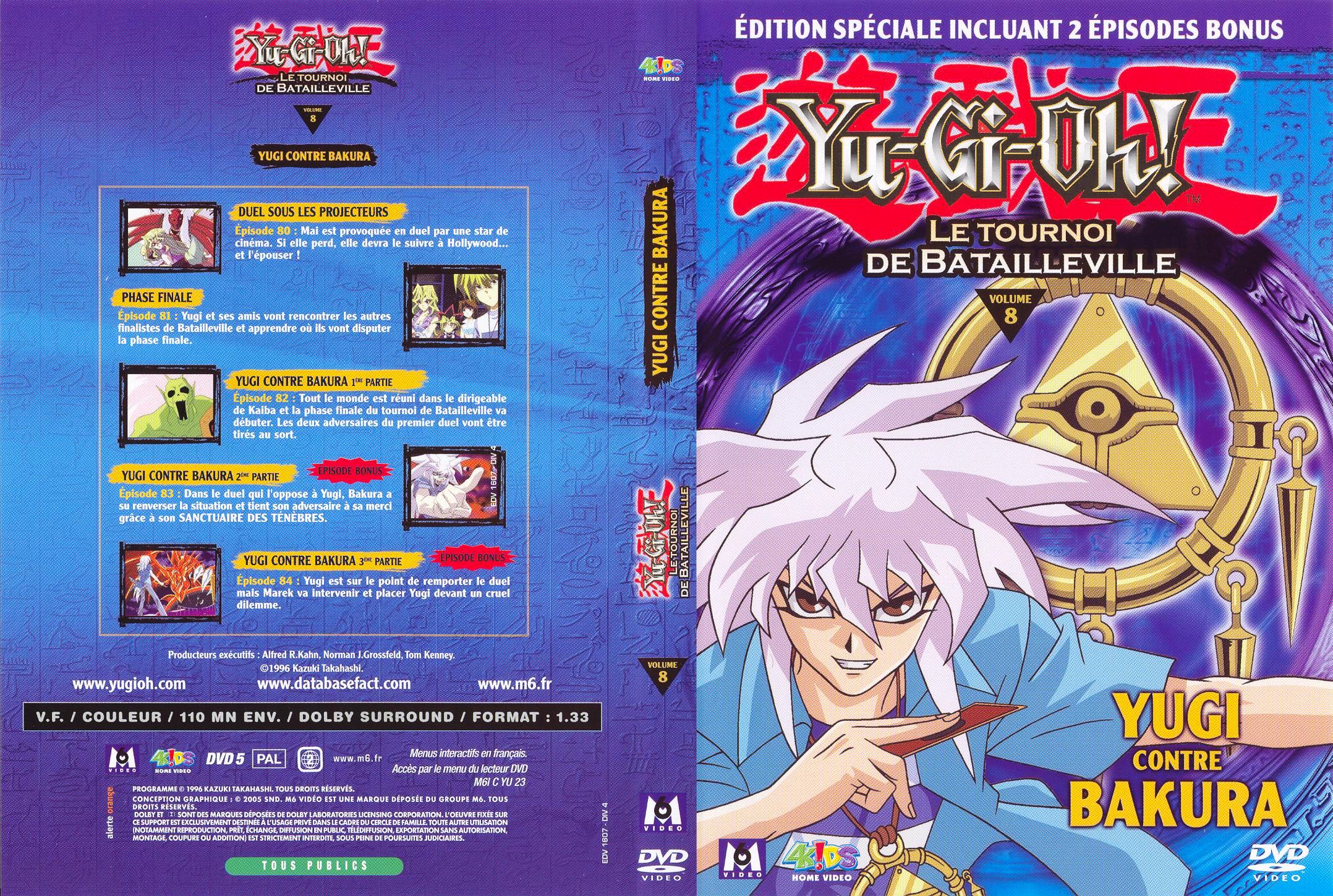 Jaquette DVD Yu-gi-oh! saison 2 vol 8