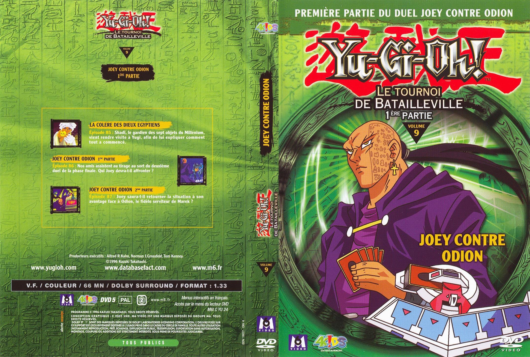 Jaquette DVD Yu-gi-oh! saison 2 vol 9