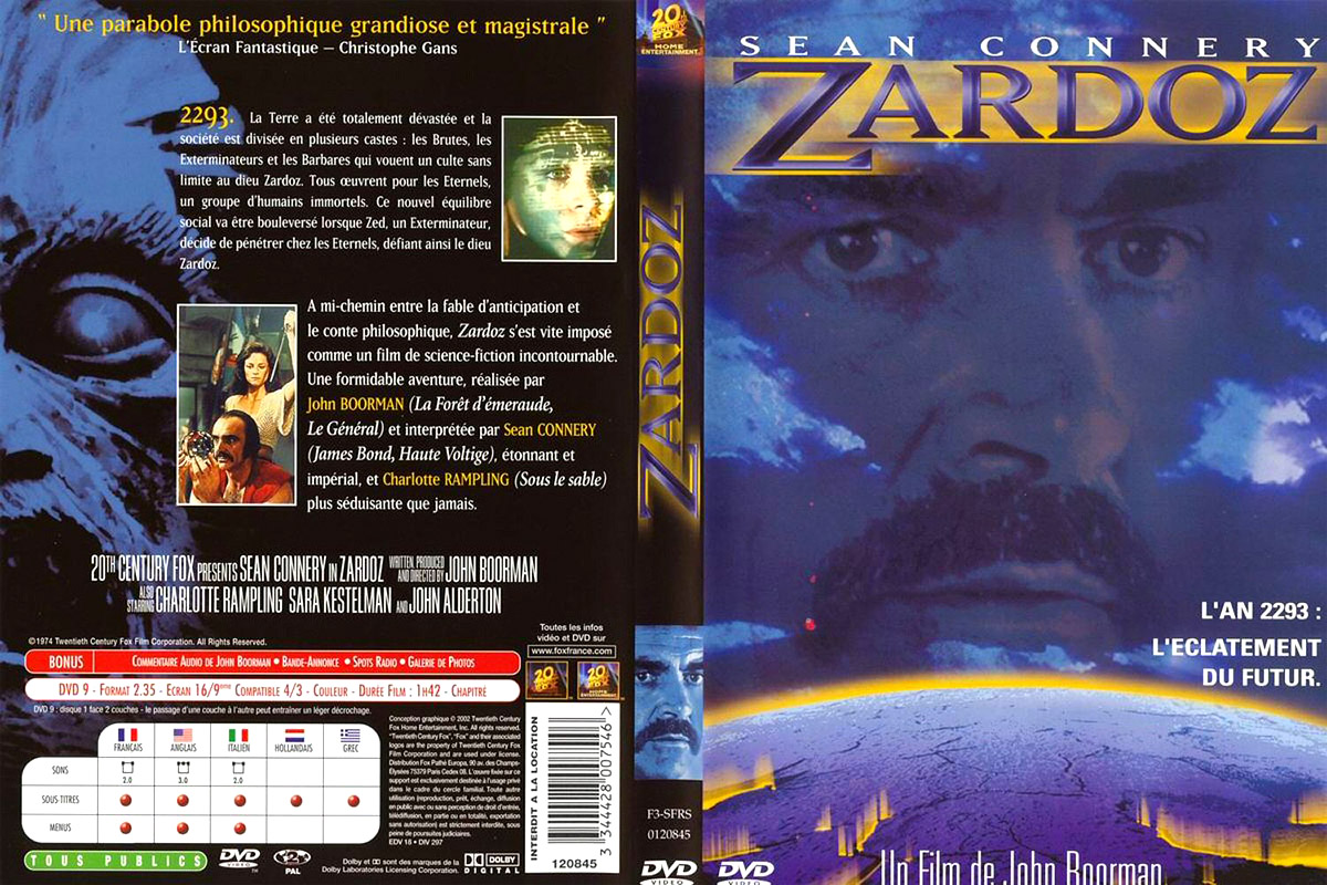 Jaquette DVD Zardoz