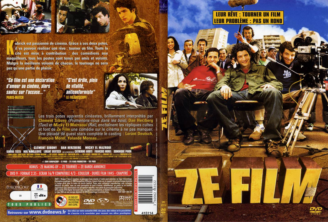 Jaquette DVD Ze film - SLIM