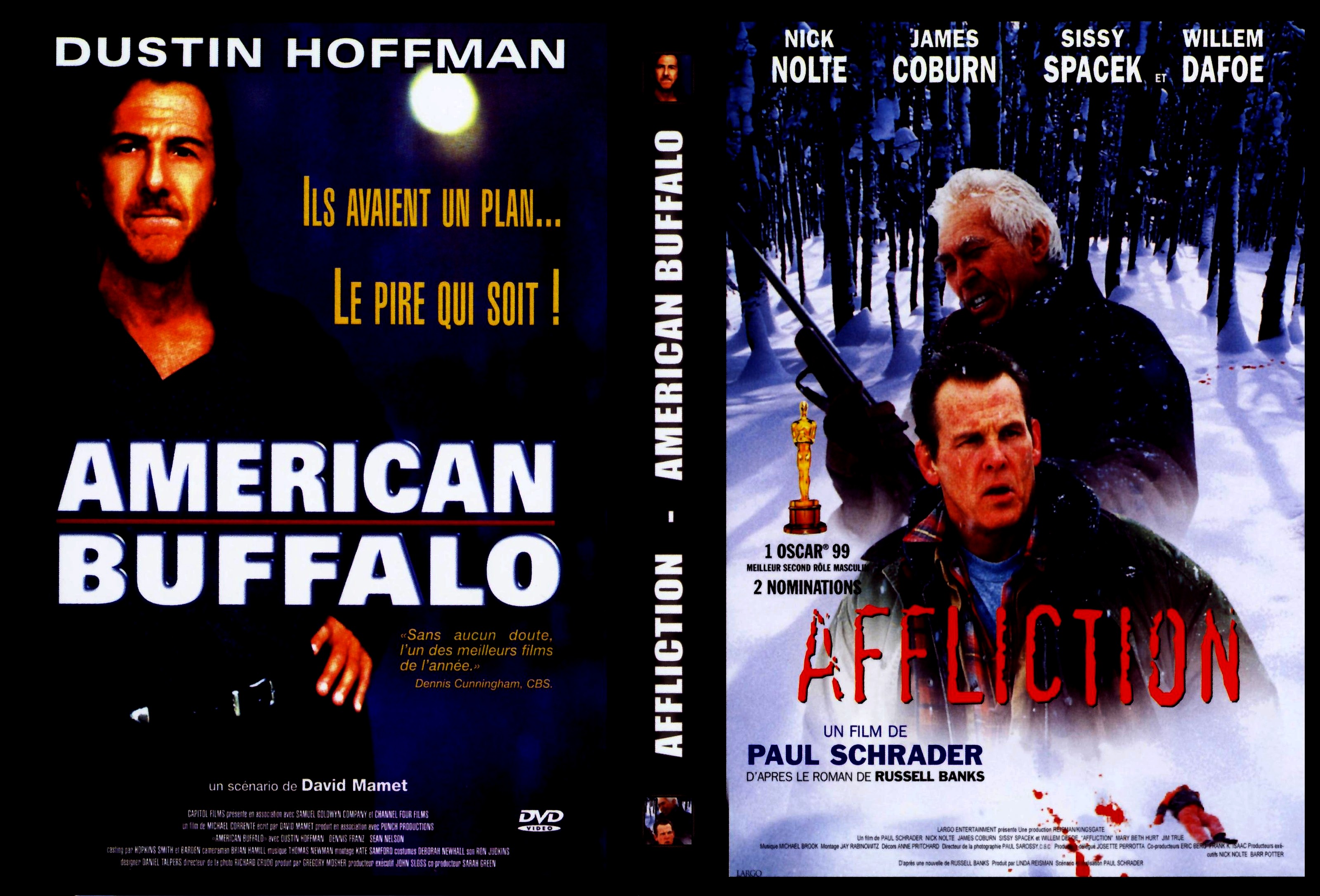 Jaquette DVD Affliction - American Buffalo