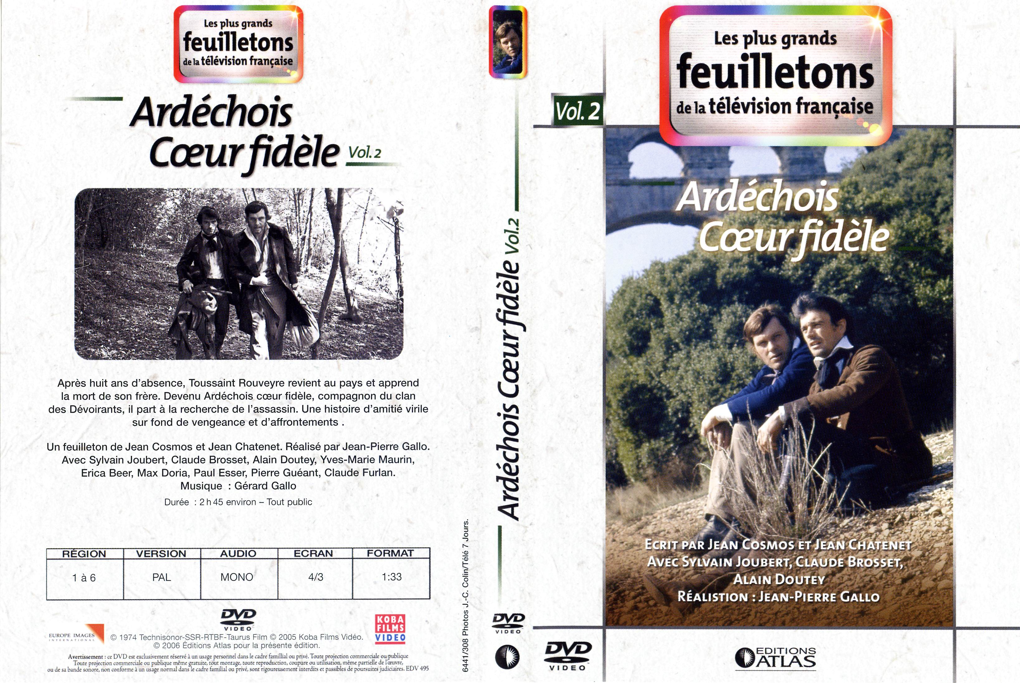 Jaquette DVD Ardchois coeur fidle vol 2