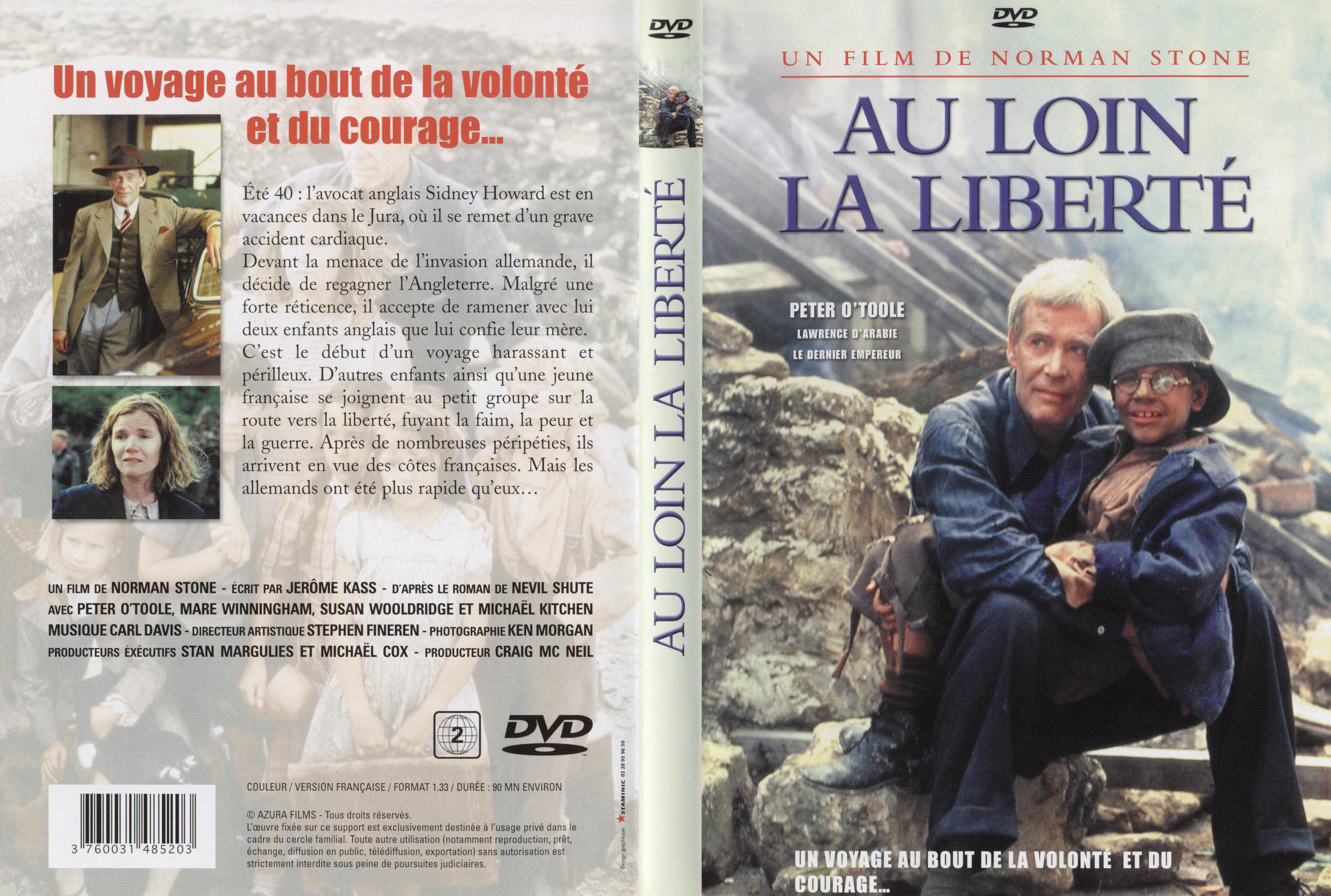 Jaquette DVD Au loin la libert