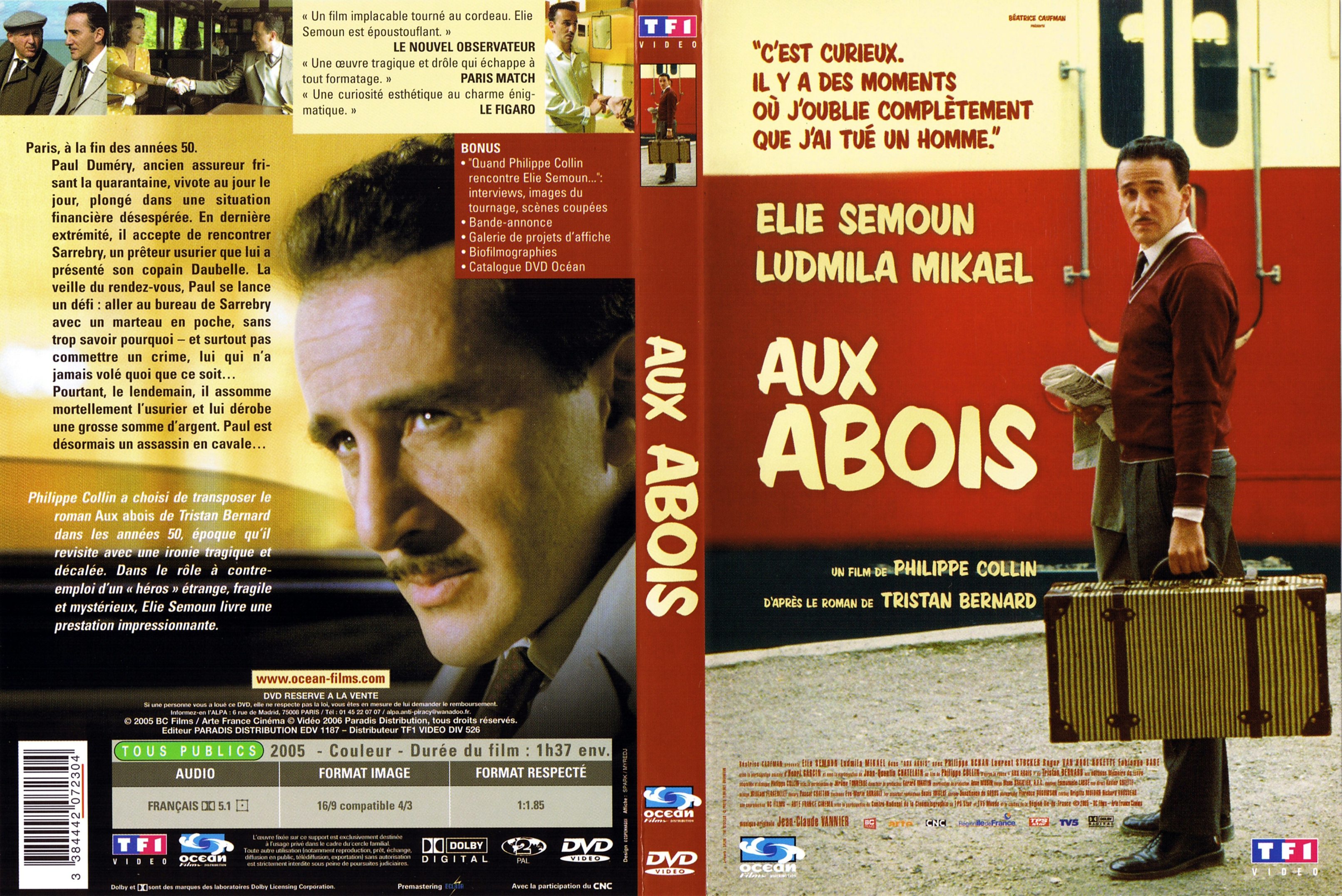 Jaquette DVD Aux abois