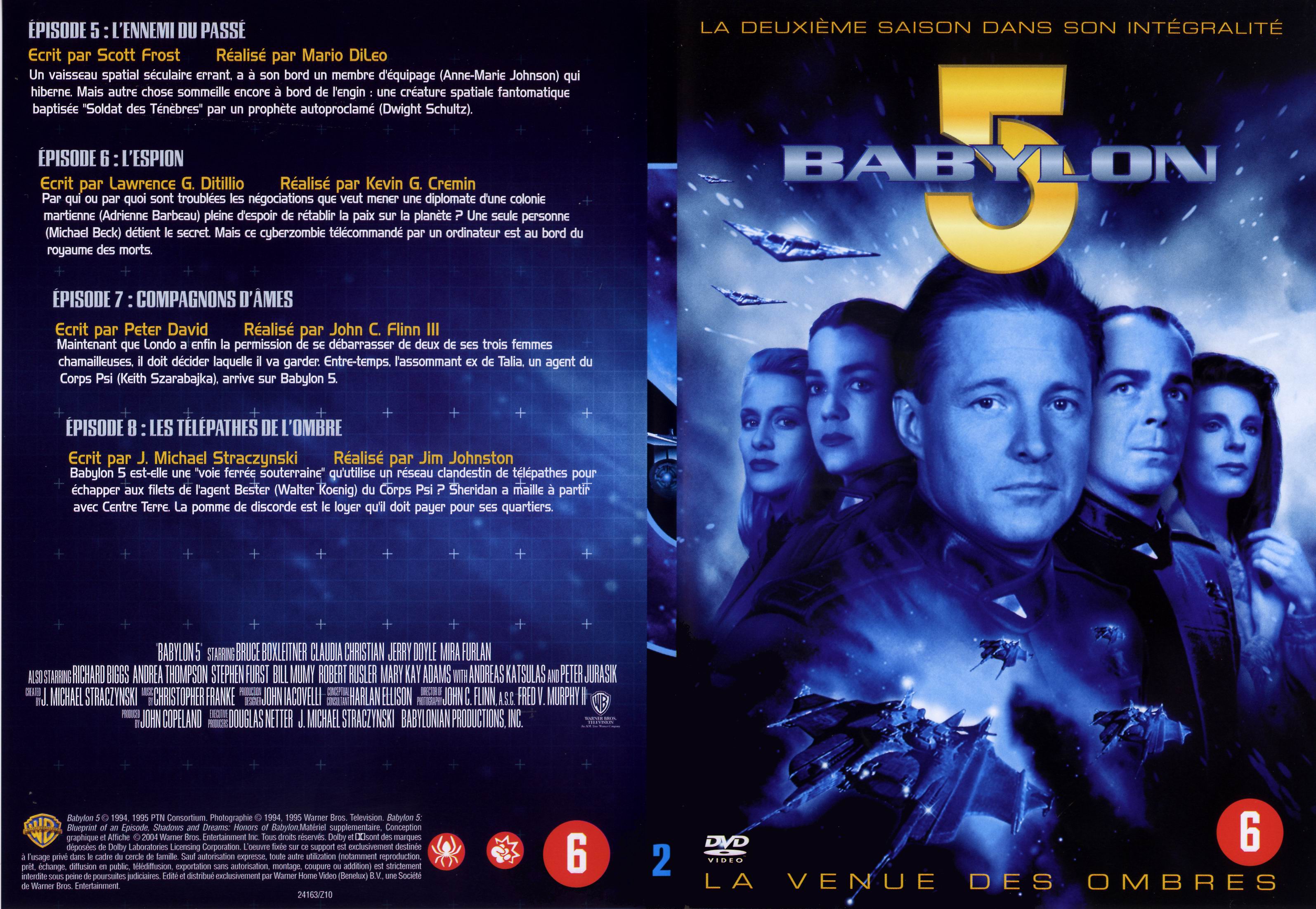 Jaquette DVD Babylon 5 saison 2 dvd 2