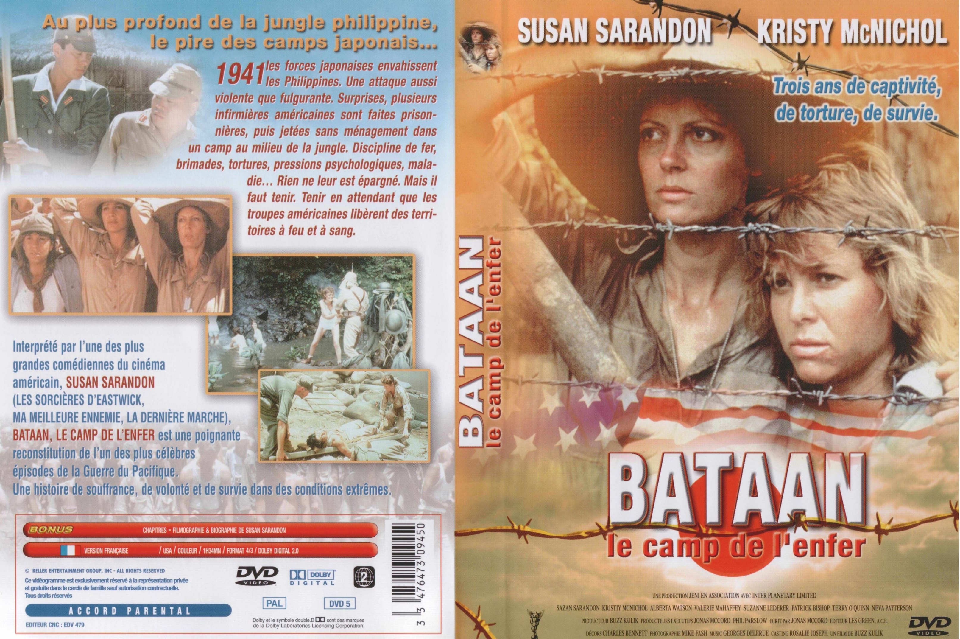 Jaquette DVD Bataan