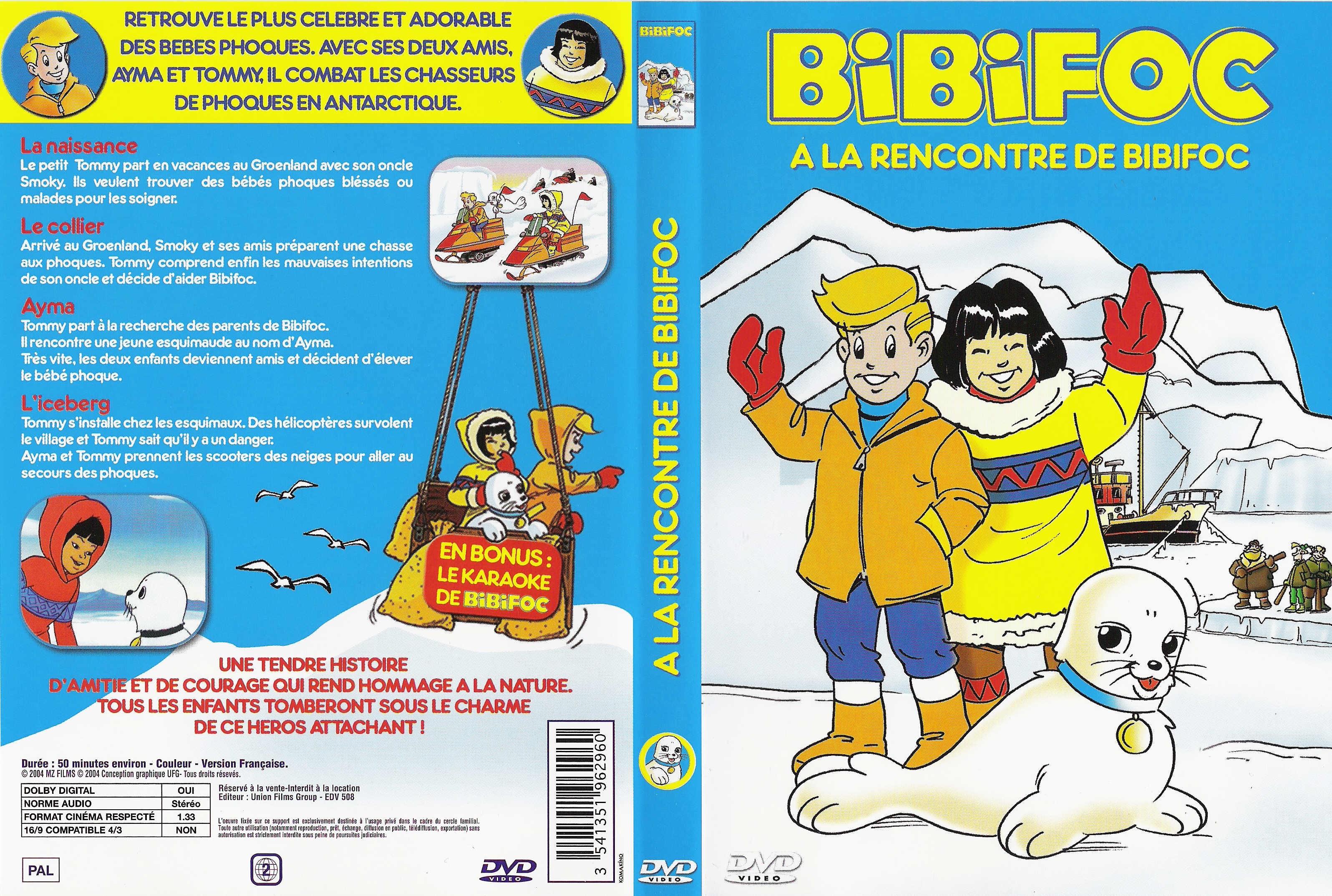 Jaquette DVD Bibifoc - A la rencontre de Bibifoc