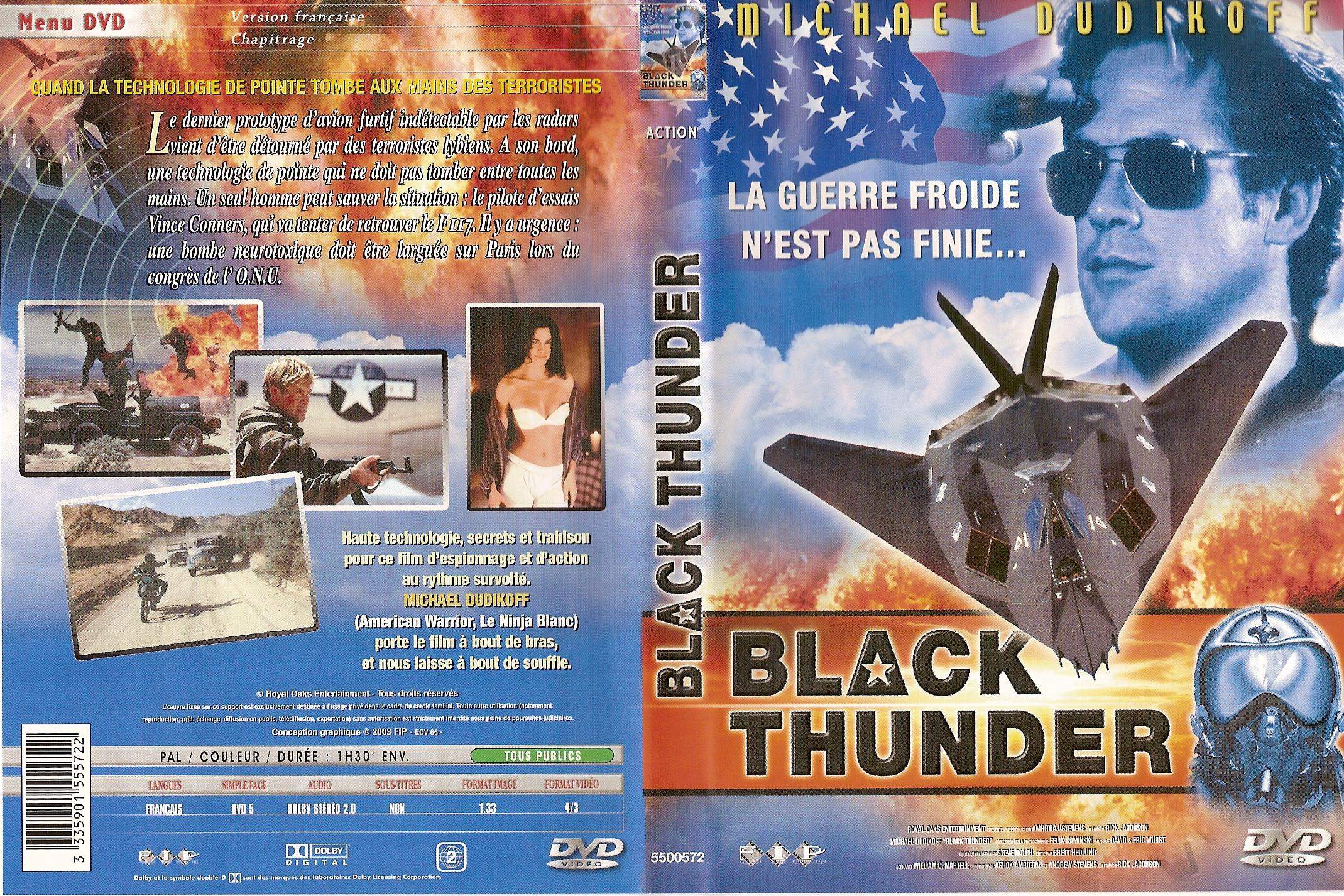 Jaquette DVD Black thunder
