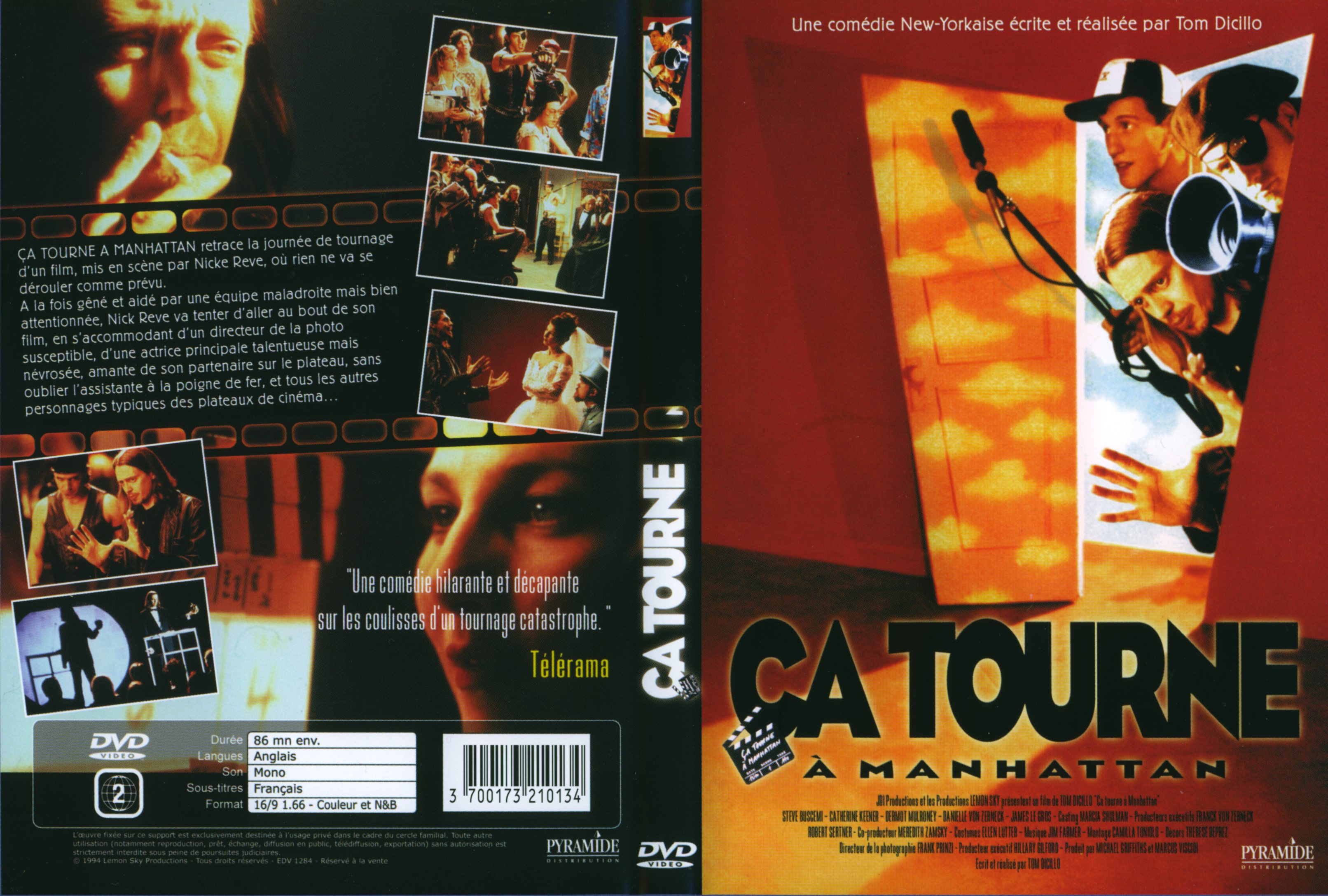 Jaquette DVD Ca tourne  Manhattan