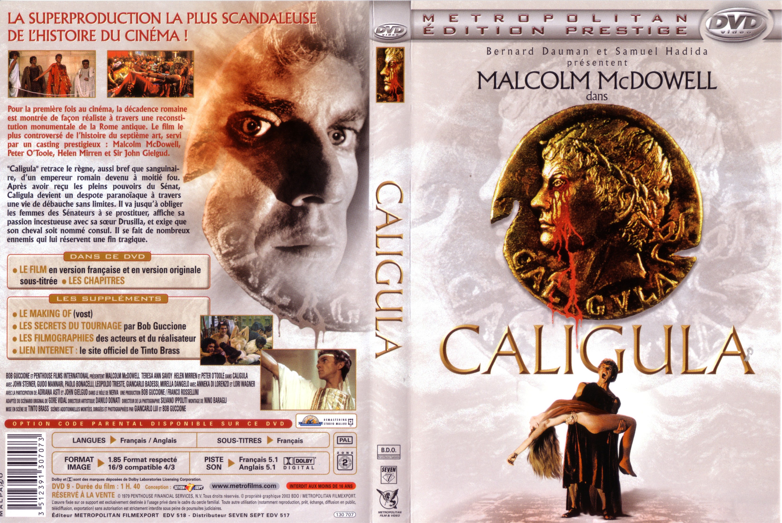 Jaquette DVD Caligula