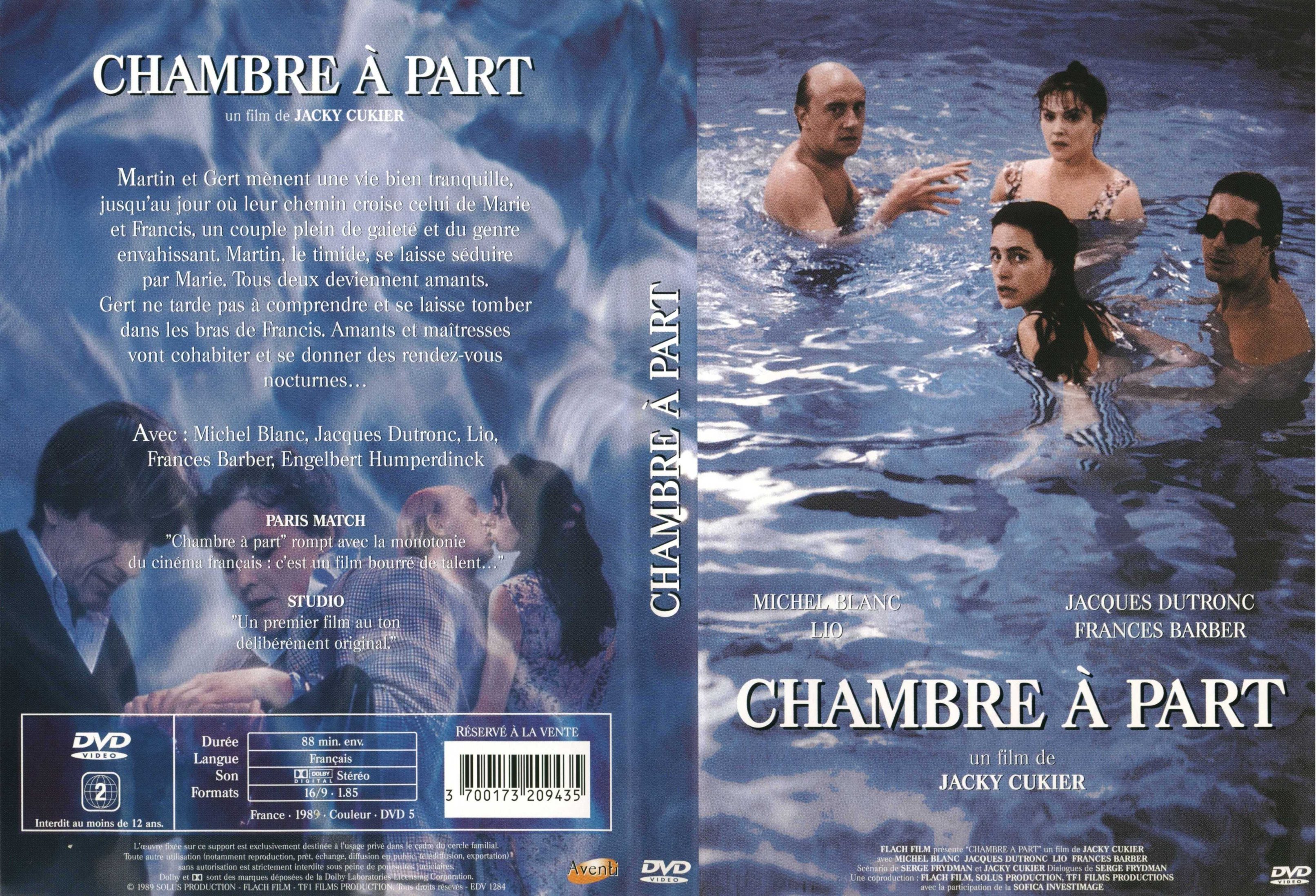 Jaquette DVD Chambre  part