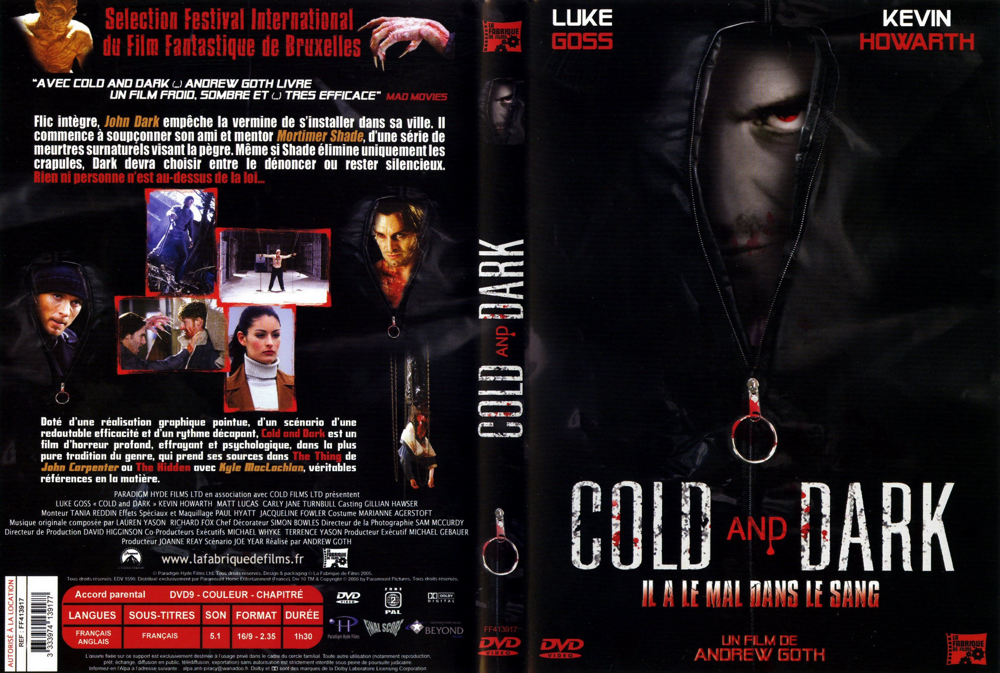 Jaquette DVD Cold and Dark