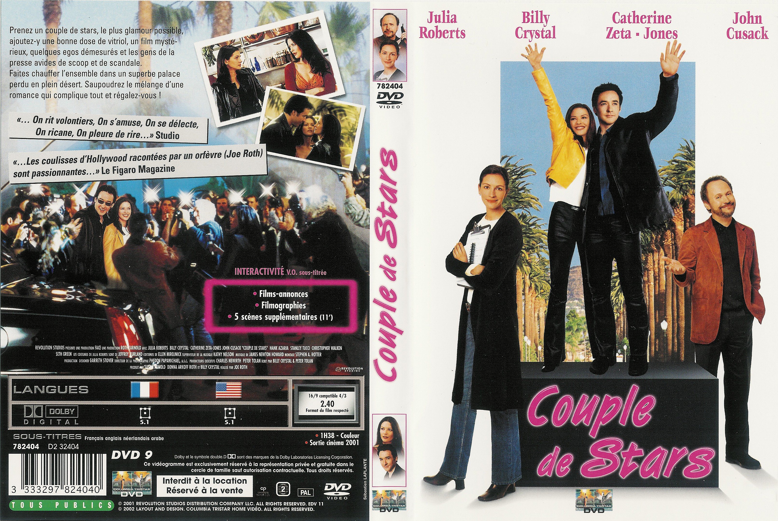 Jaquette DVD Couple de stars