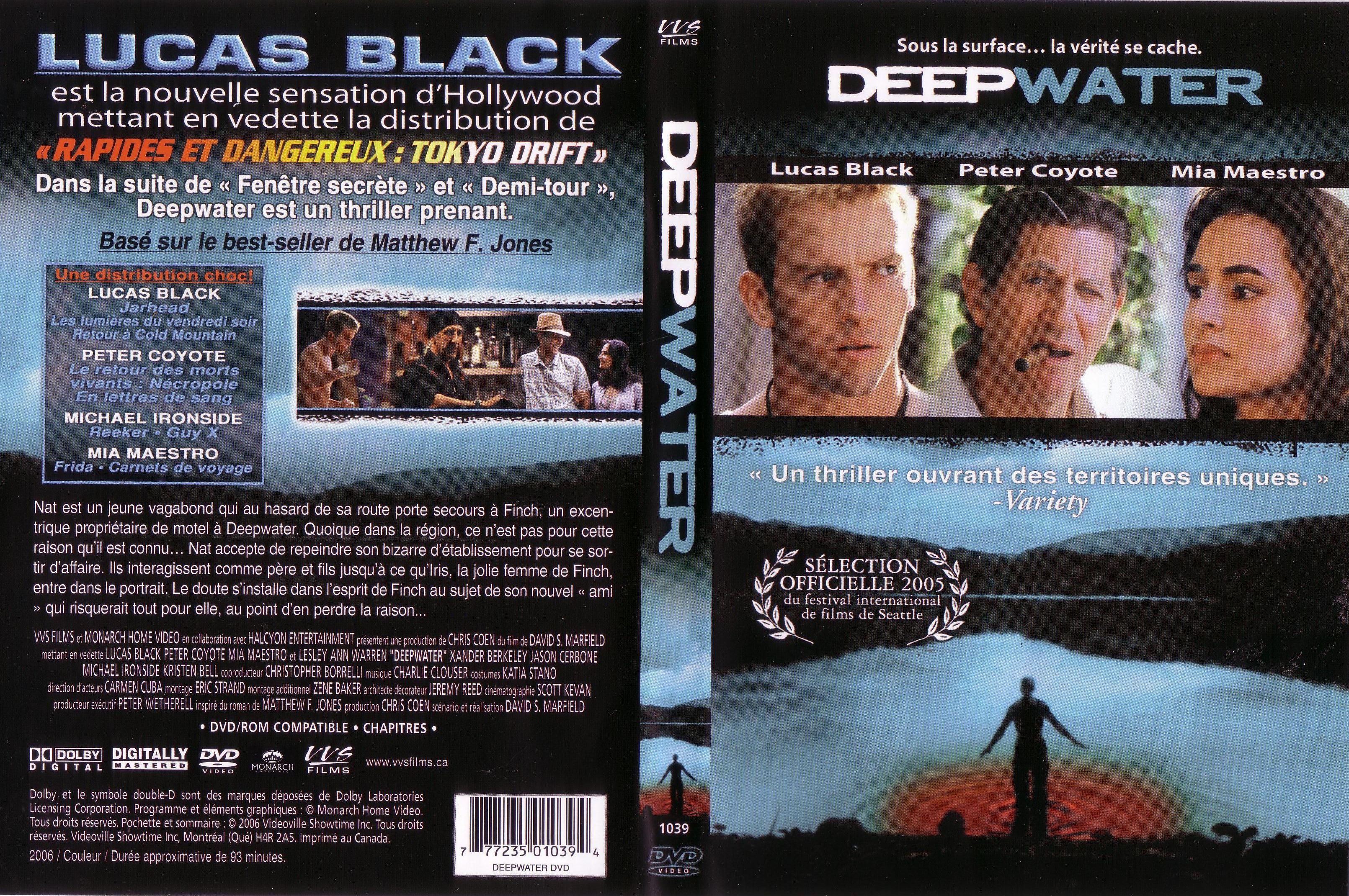 Jaquette DVD Deep water v2
