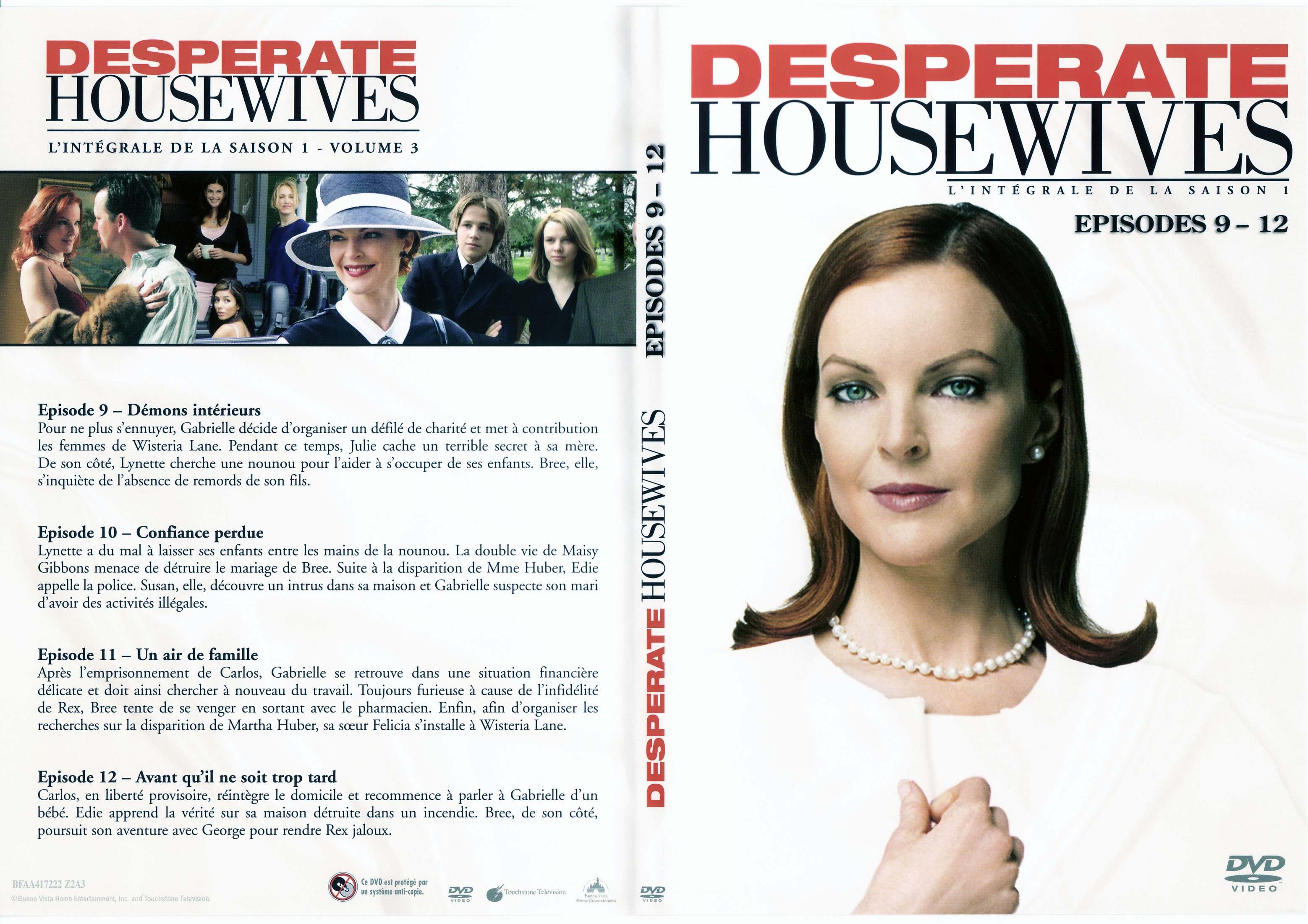 Jaquette DVD Desperate housewives Saison 1 vol 3