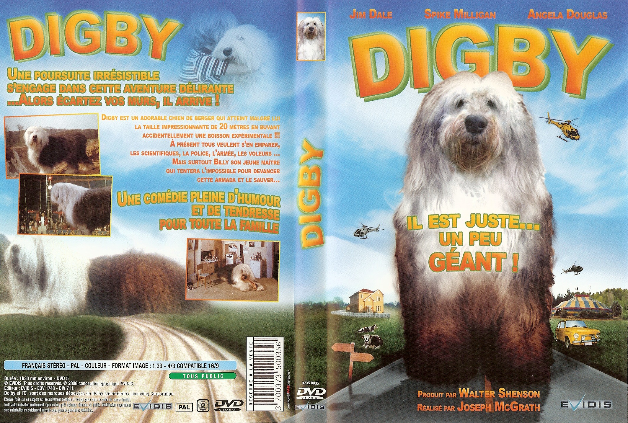 Jaquette DVD Digby