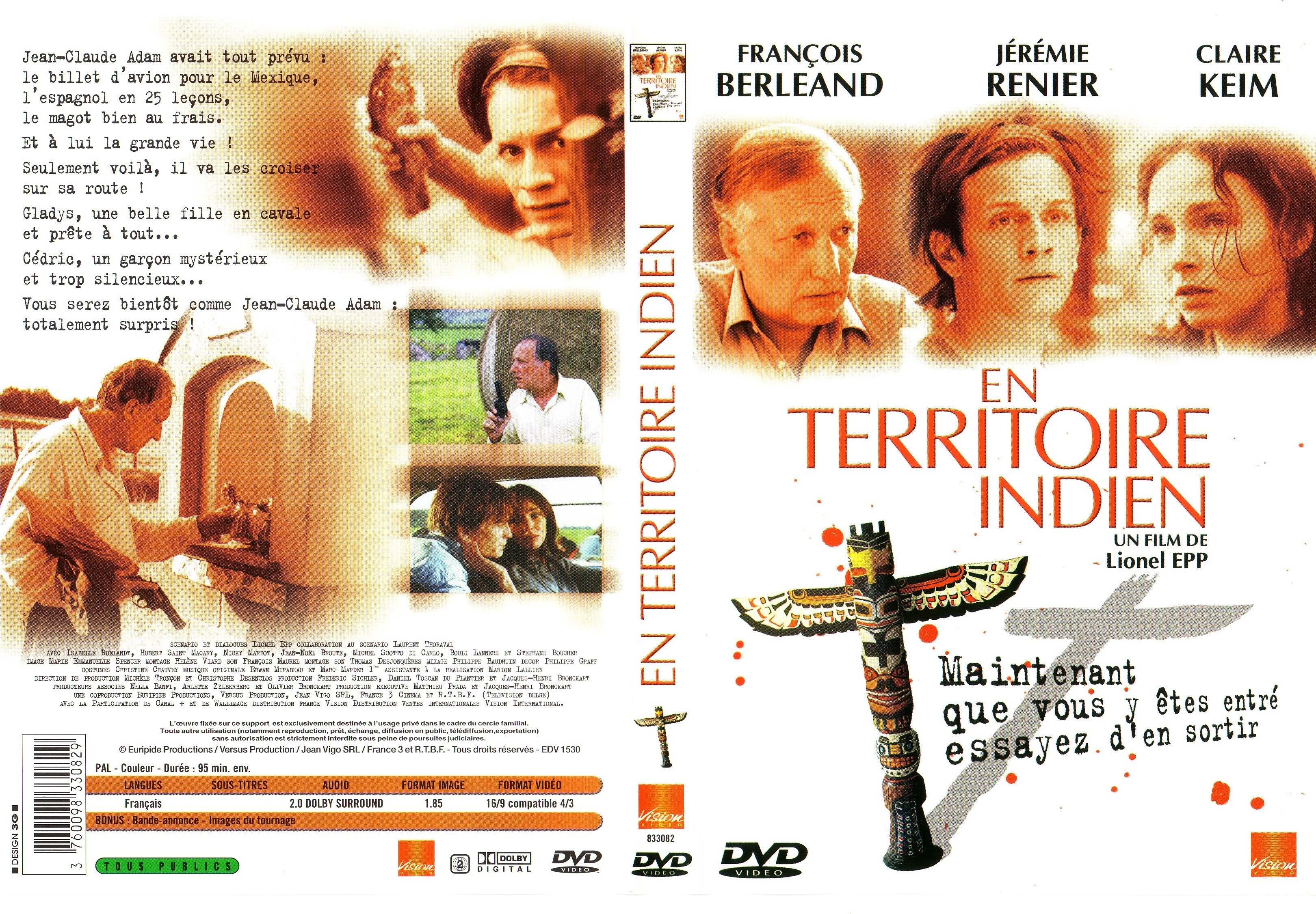 Jaquette DVD En territoire indien