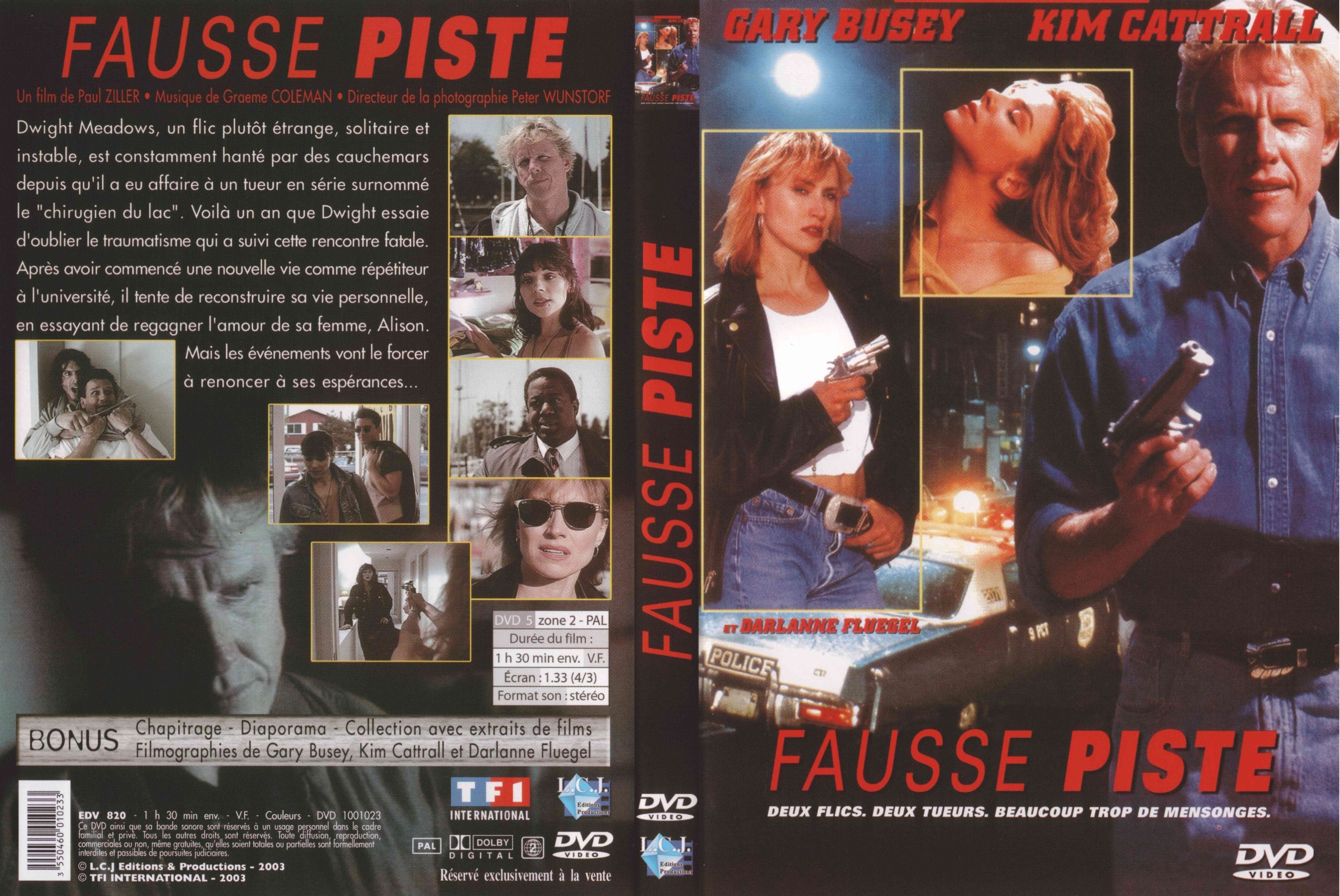 Jaquette DVD Fausse piste