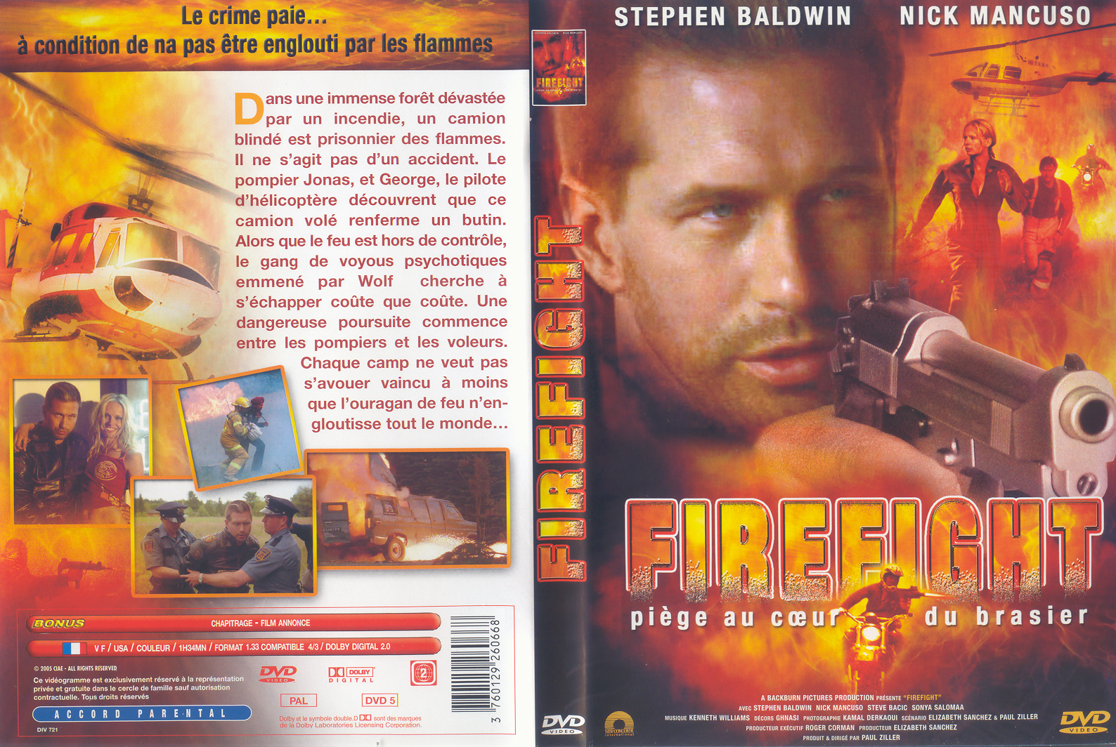 Jaquette DVD Firefight
