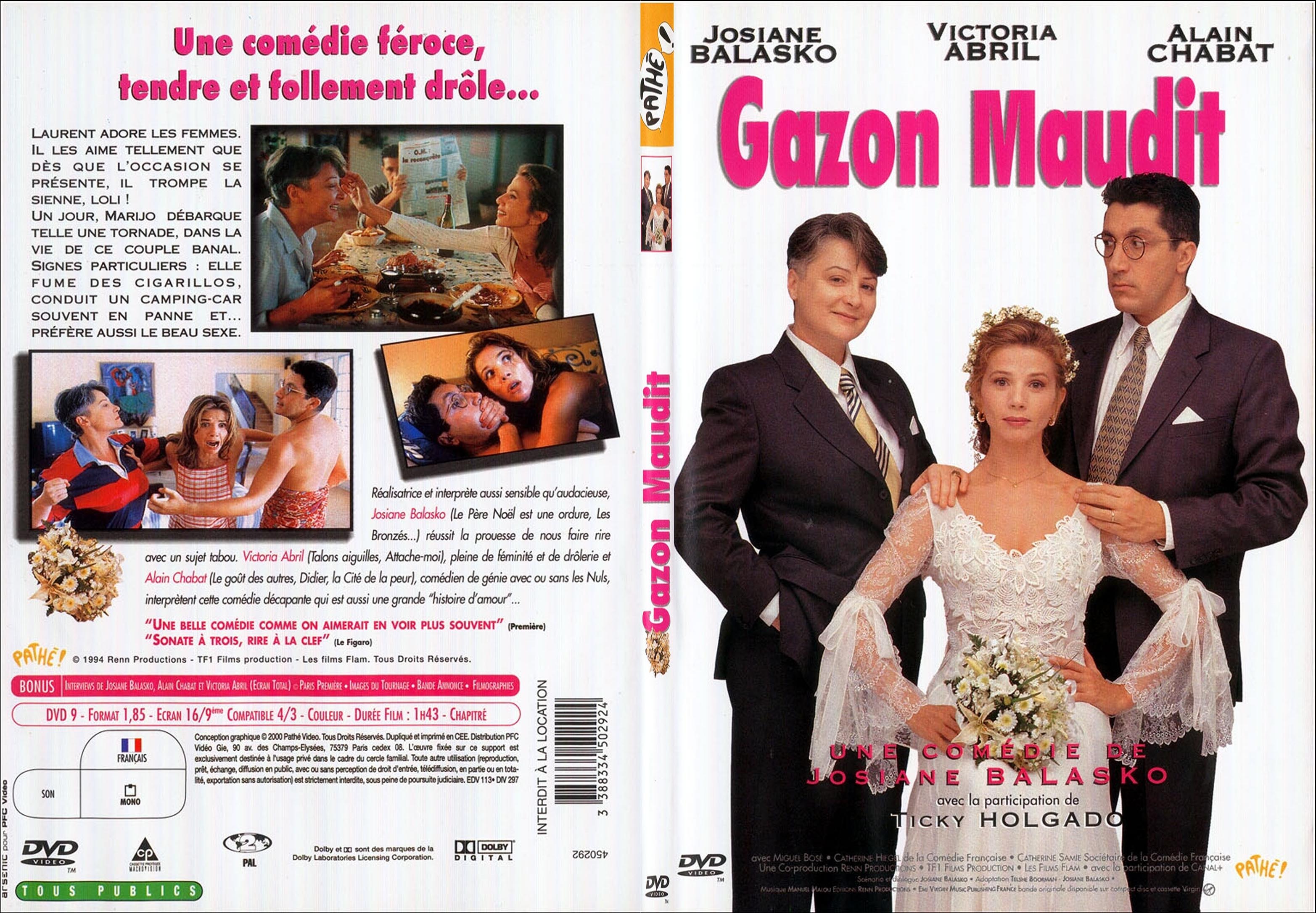 Jaquette DVD Gazon maudit - SLIM