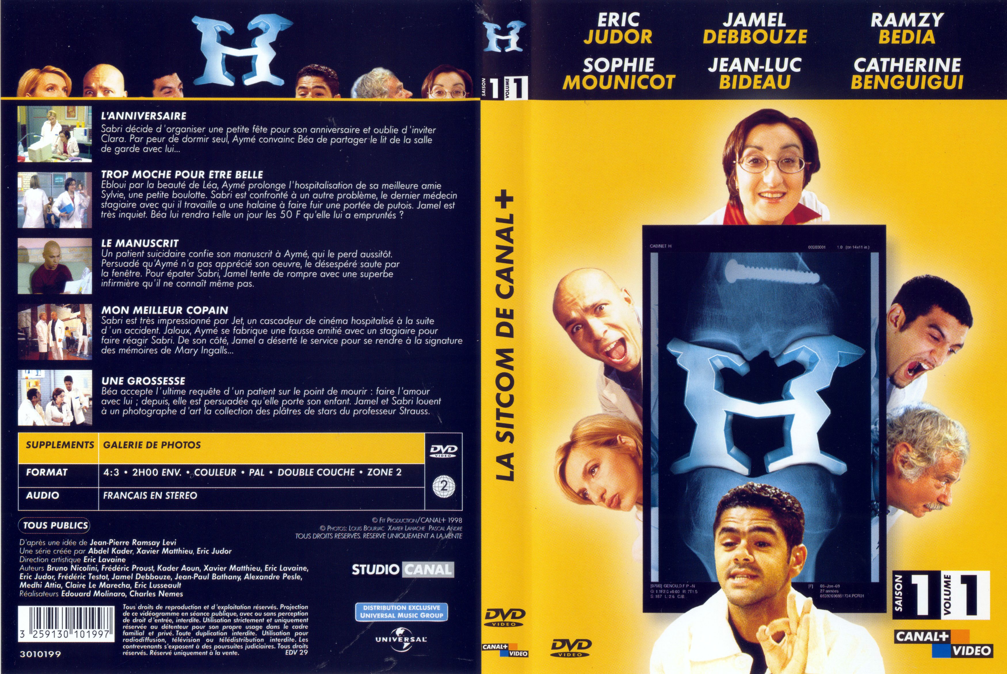Jaquette DVD H Saison 1 vol 1