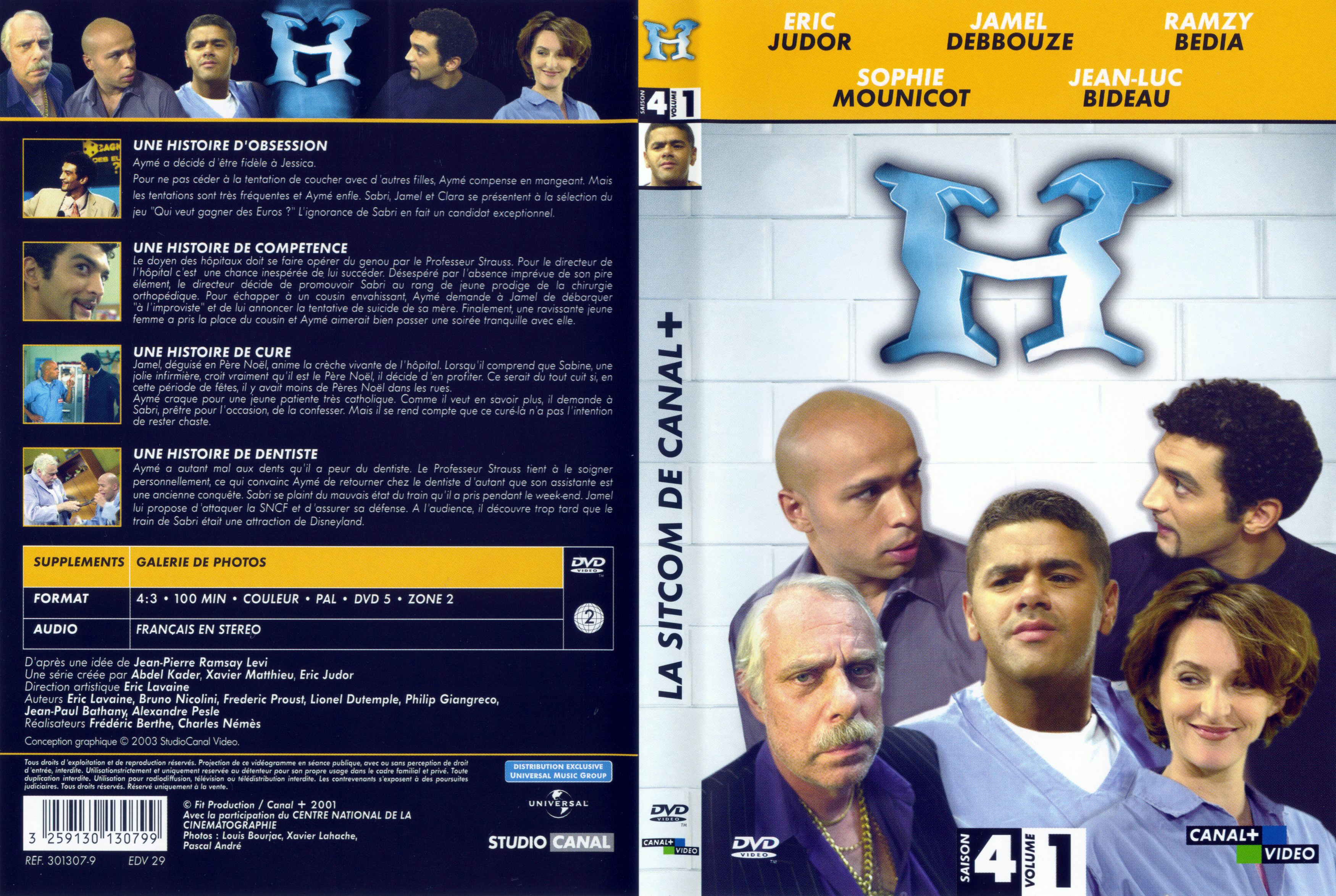 Jaquette DVD H Saison 4 vol 1
