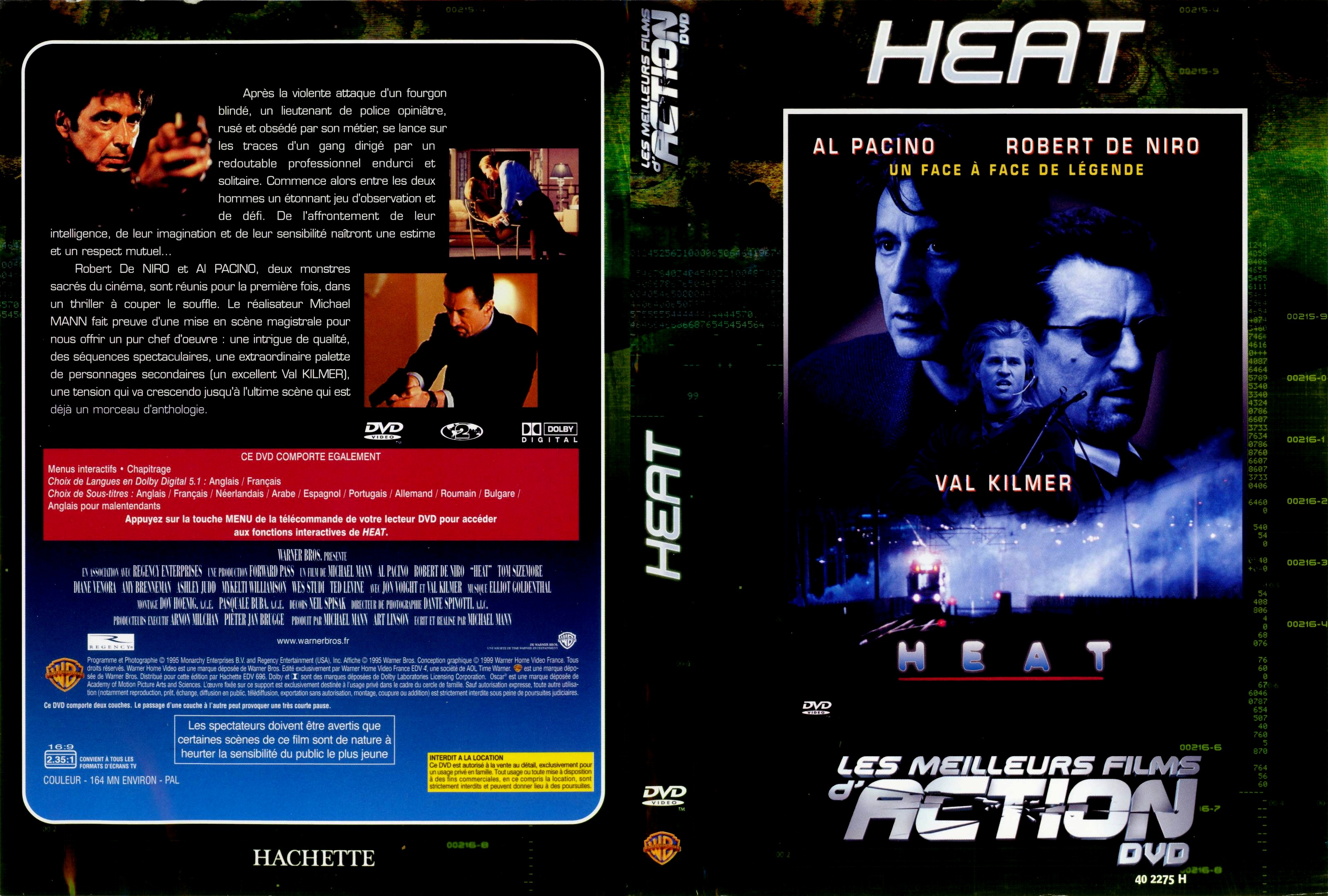 Jaquette DVD Heat v2